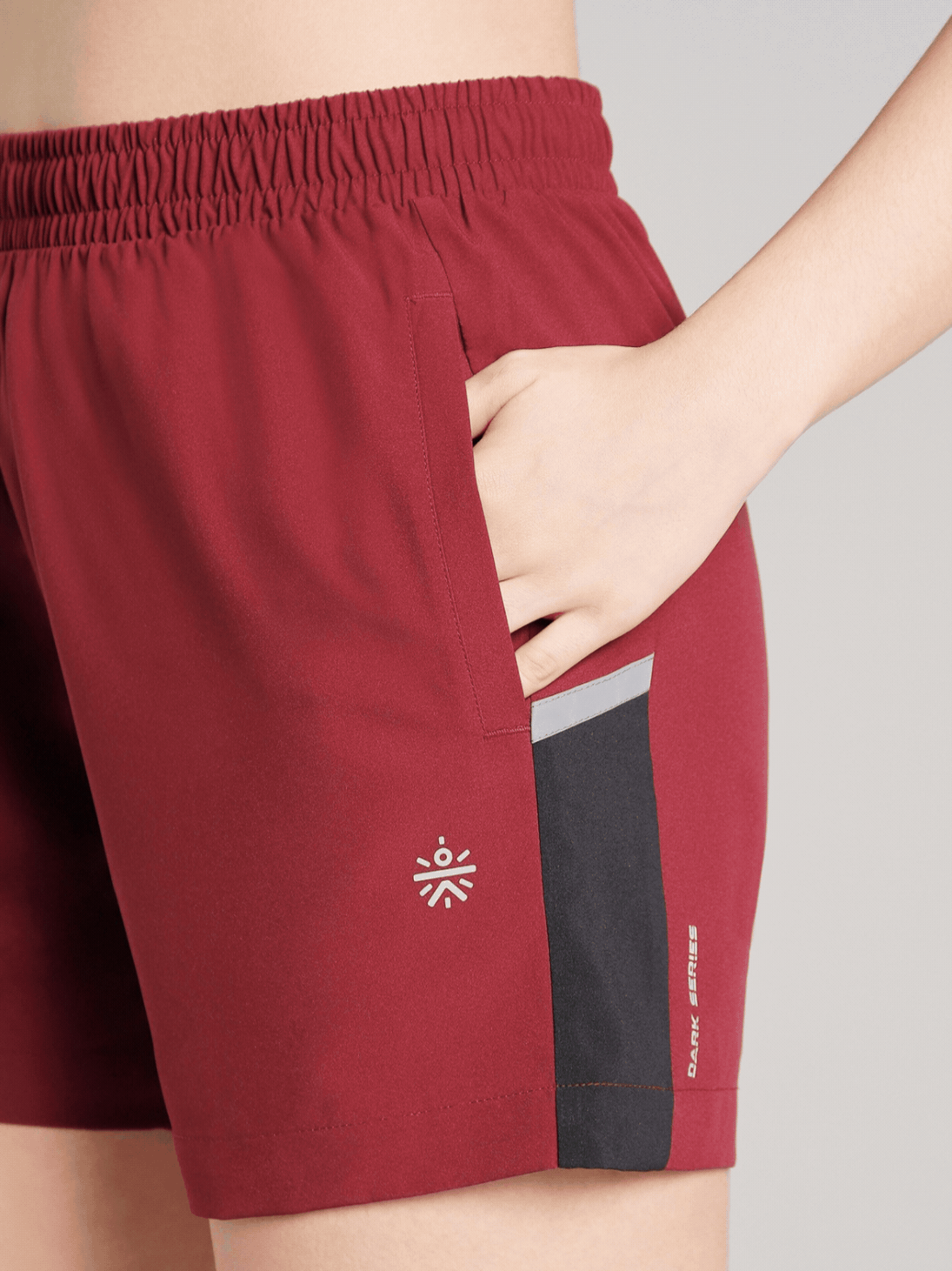 Women's Maroon Moonlight Runner's Shorts