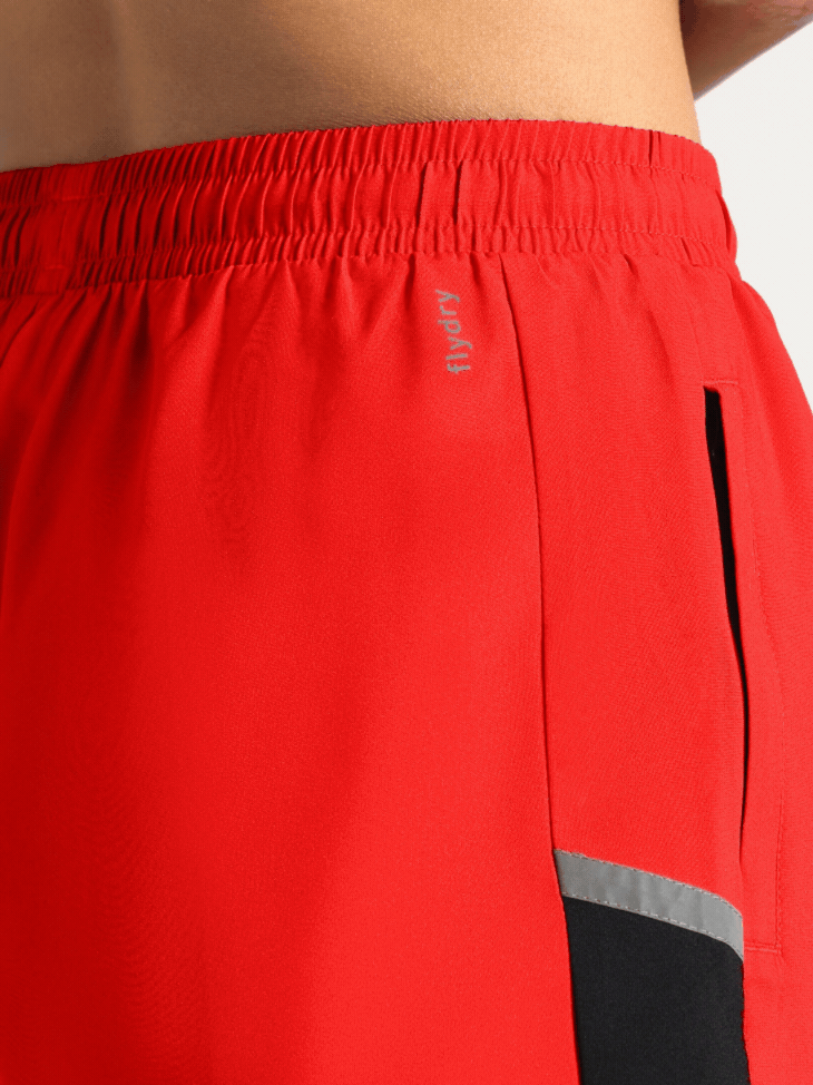 Women's Red Moonlight Running Shorts
