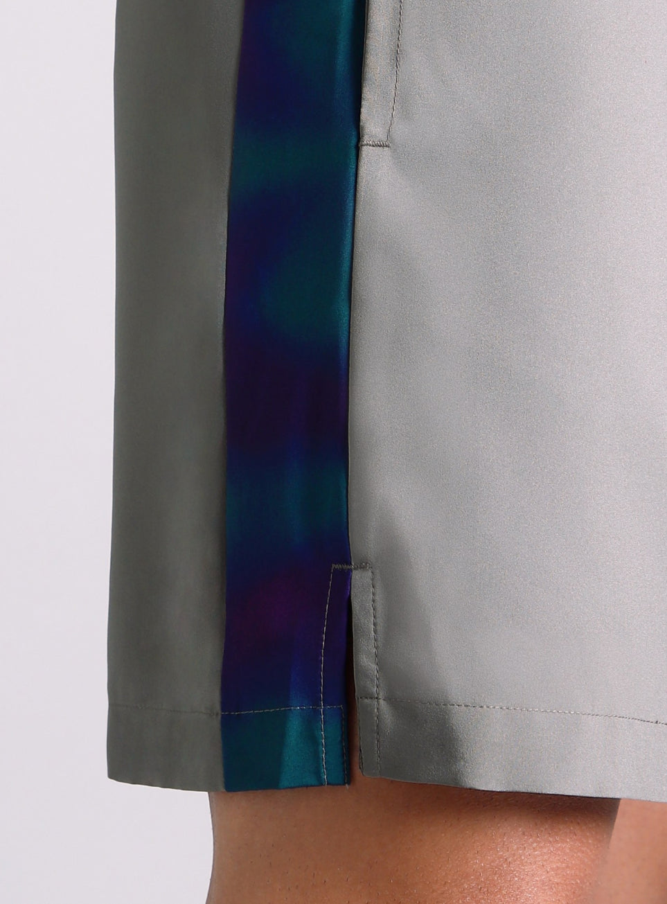 Men's Grey Halo Night Run Shorts