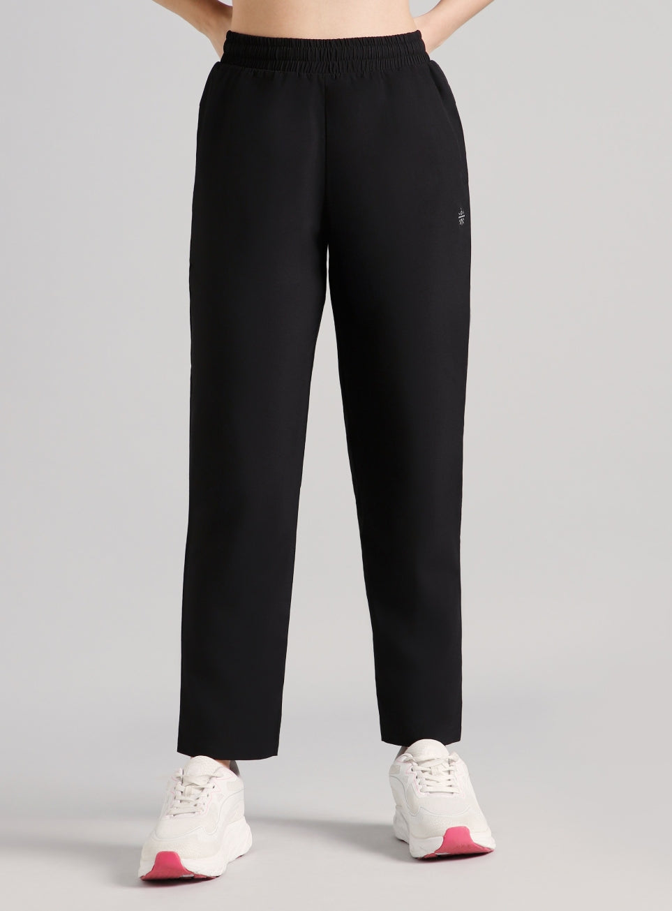 Women's Black After Dark Running Trackpants