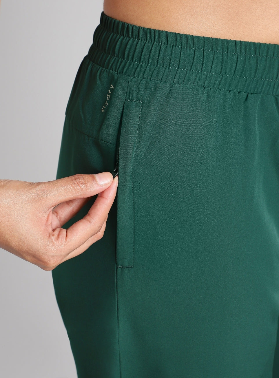 Women's Dark Green After Dark Running Trackpants