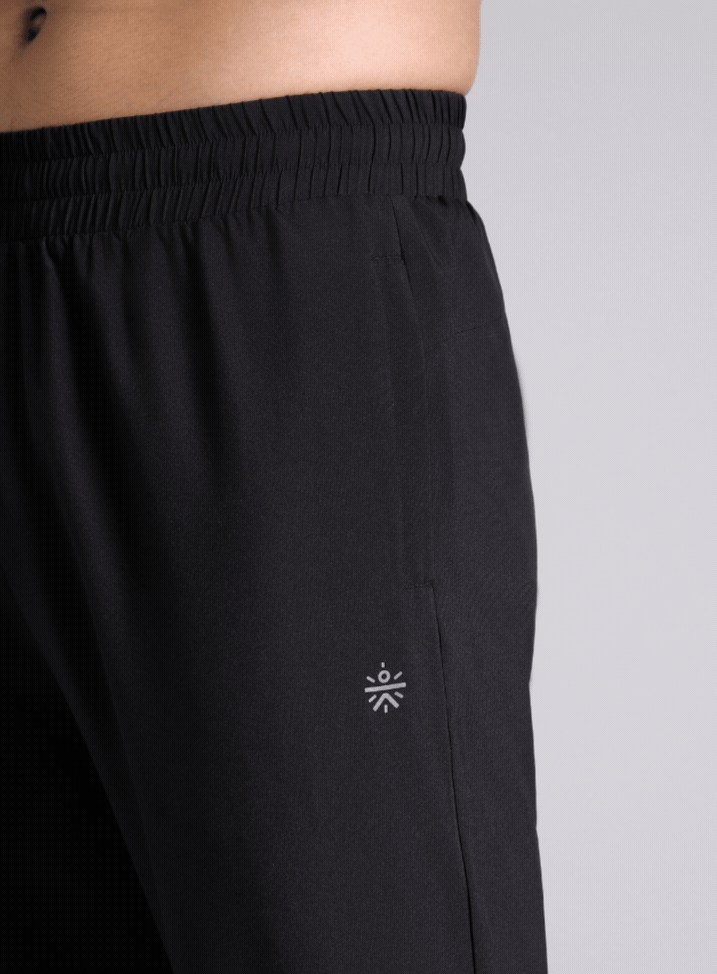 Men's Black After Dark Running Trackpants