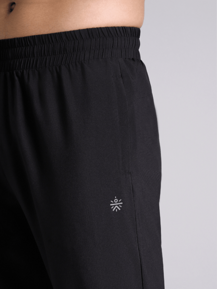 Men's Black After Dark Running Trackpants