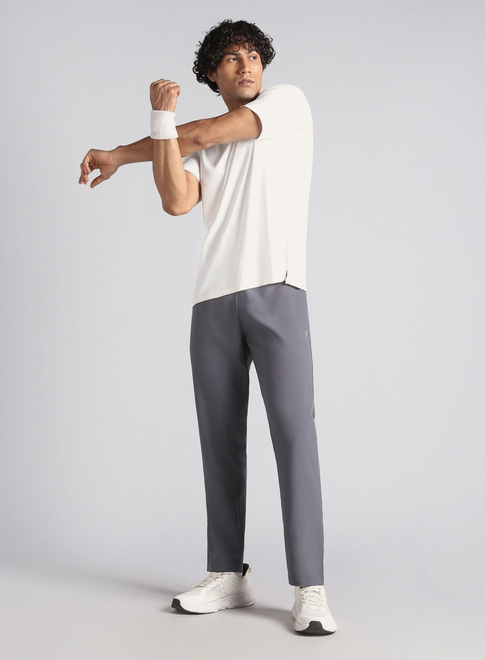 Men's Dark Grey After Dark Running Trackpants