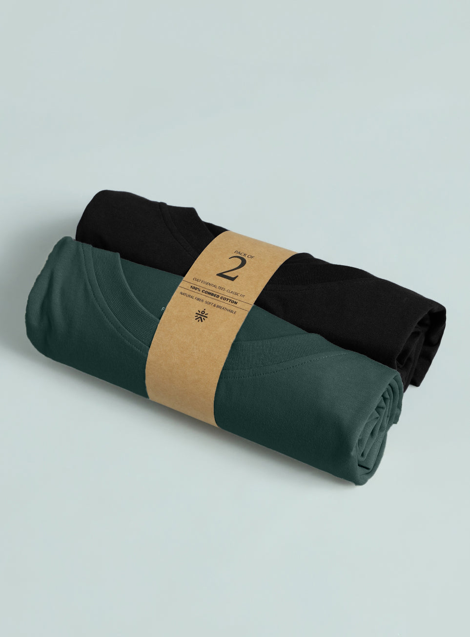 Men's Cult Essential Cotton Pack of 2 Full Sleeve T-shirts