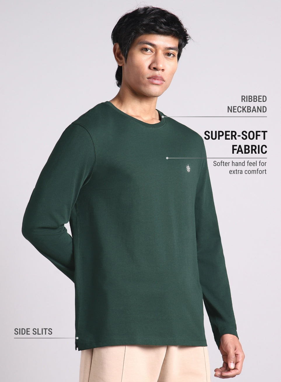 Men's Cult Essential Cotton Pack of 2 Full Sleeve T-shirts