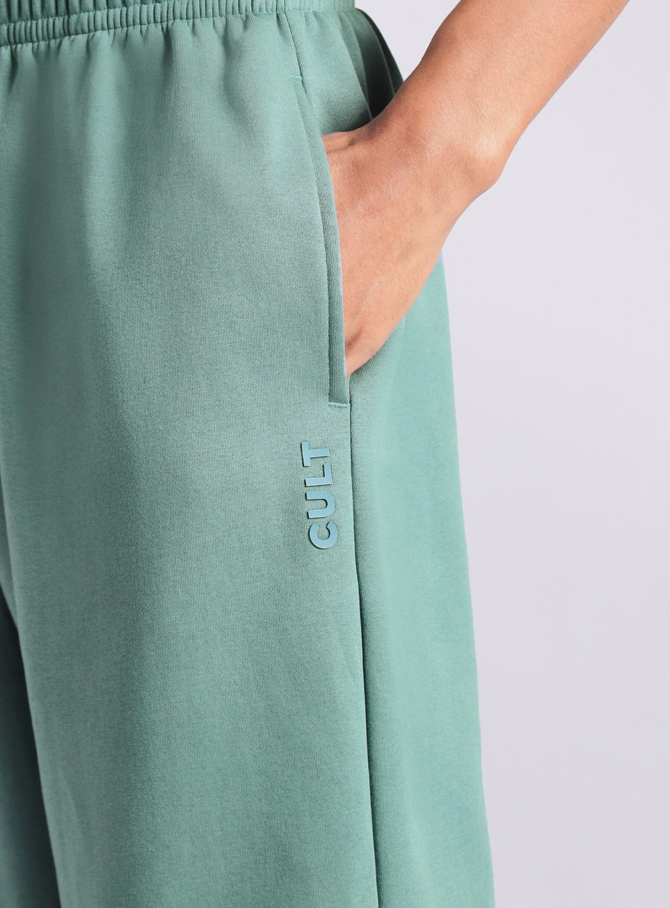 Men's Blue Luxe Fleece Comfort Relaxed Fit Joggers