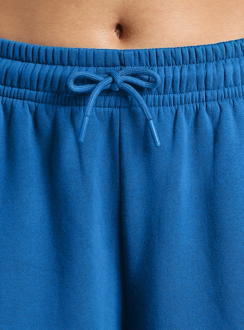 Women's Blue Luxe Fleece Relaxed Fit Joggers