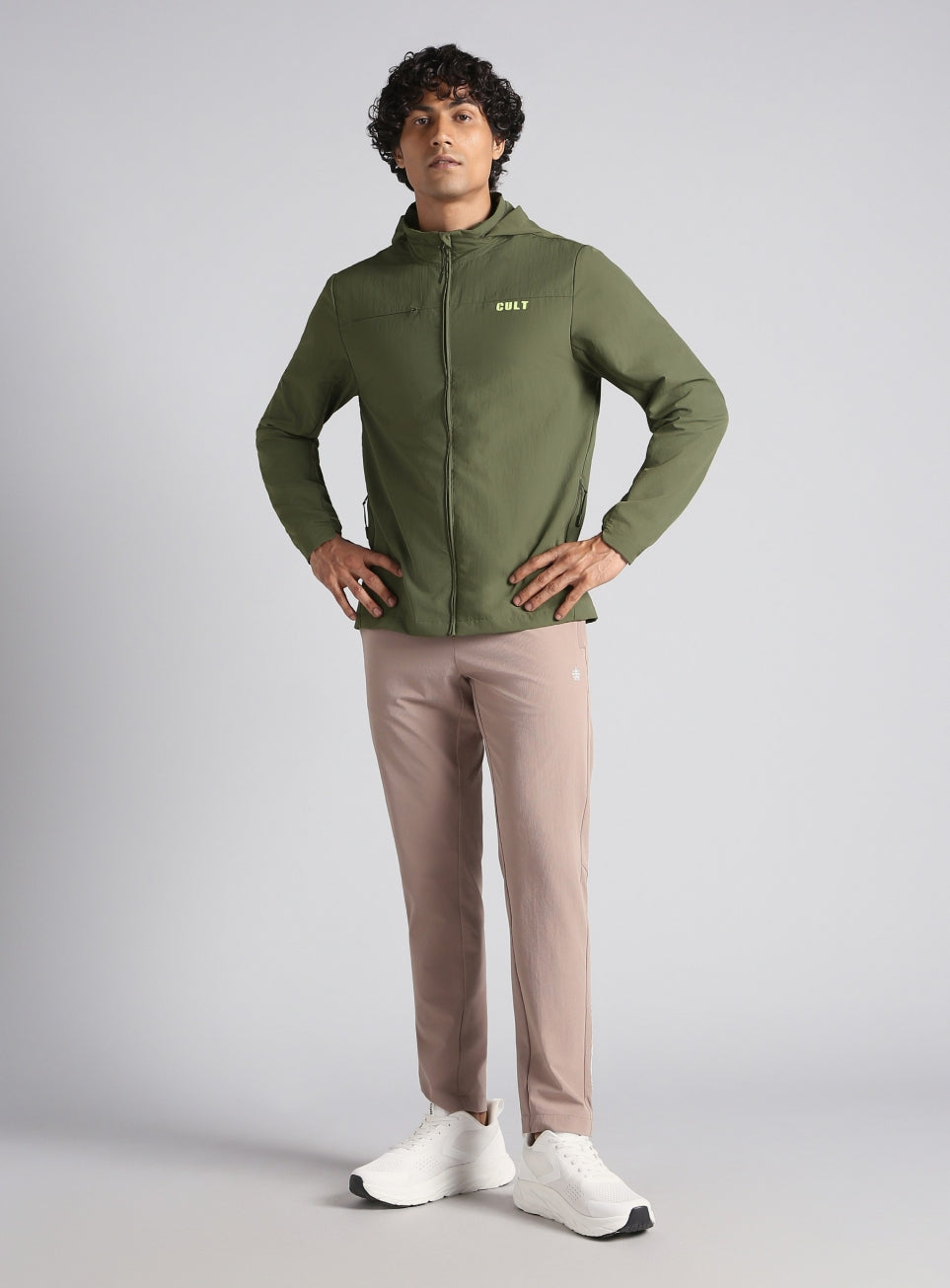 Men's Olive Trail Blaze Outdoor Jacket