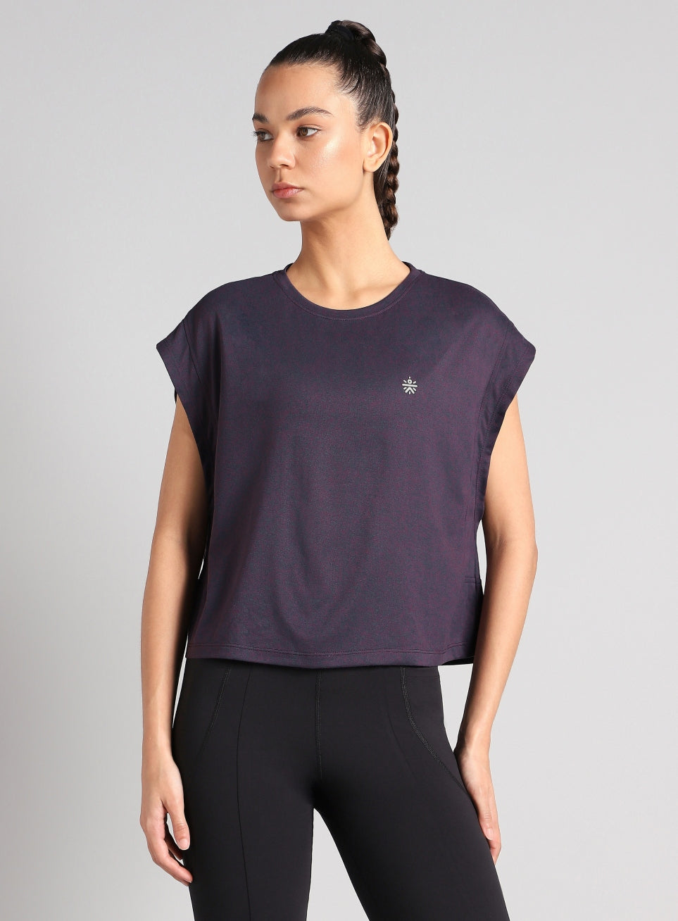 Women's Purple Muscle Flex COMFORtech T-shirt