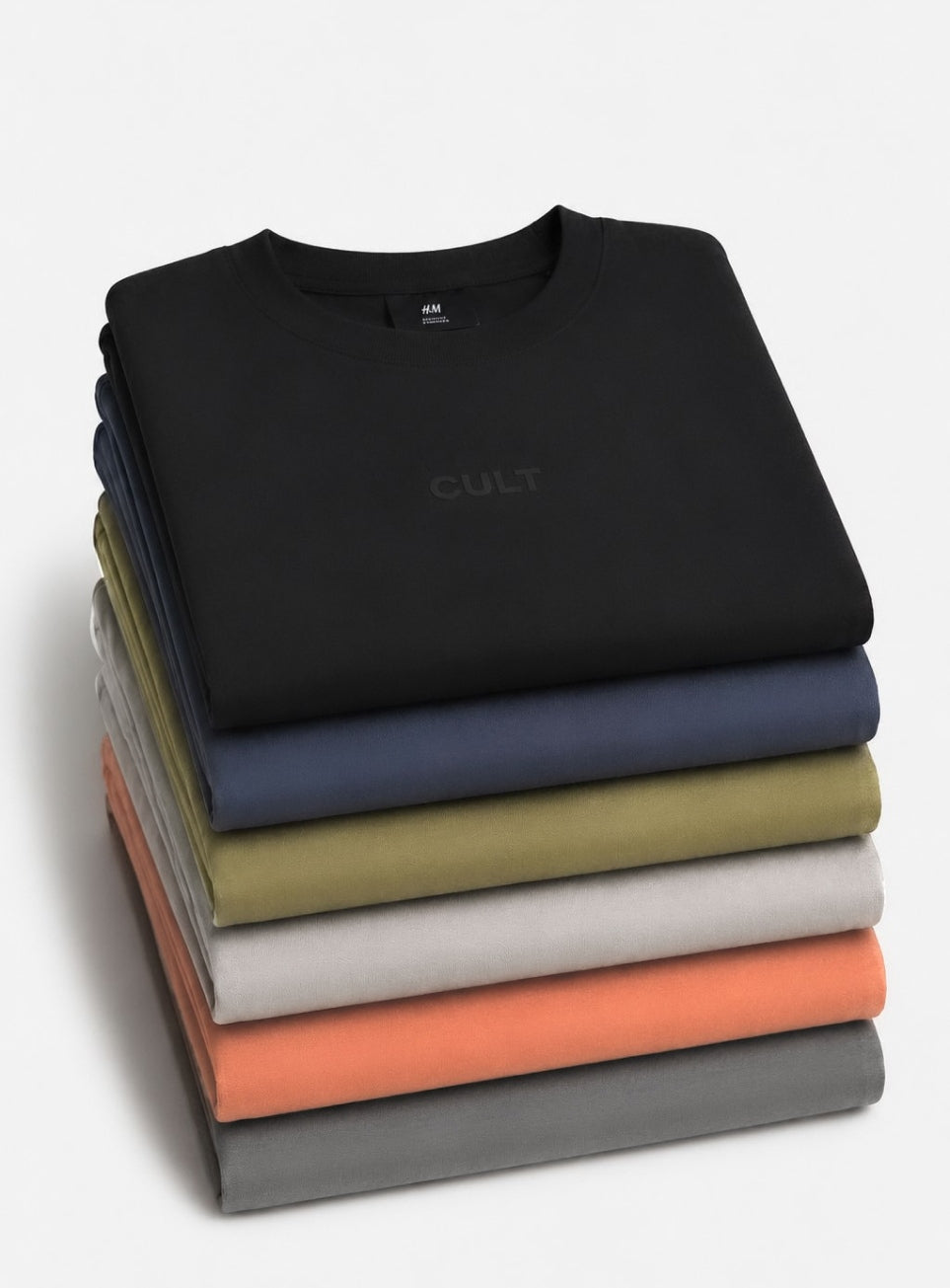 Men's Black Essential Regular Fit Full Sleeve T-shirt