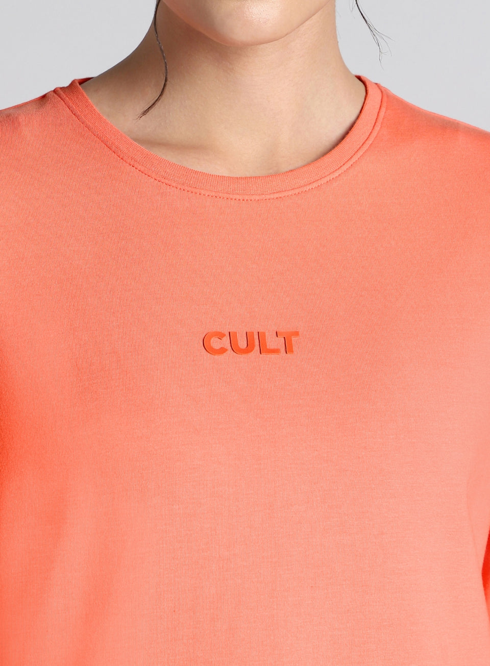 Women's Coral Soft Form Classic Full Sleeves T-shirt