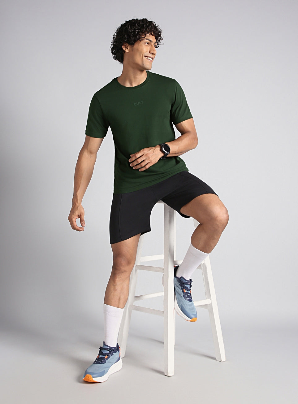 Men's Green Soft Form Classic T-shirt