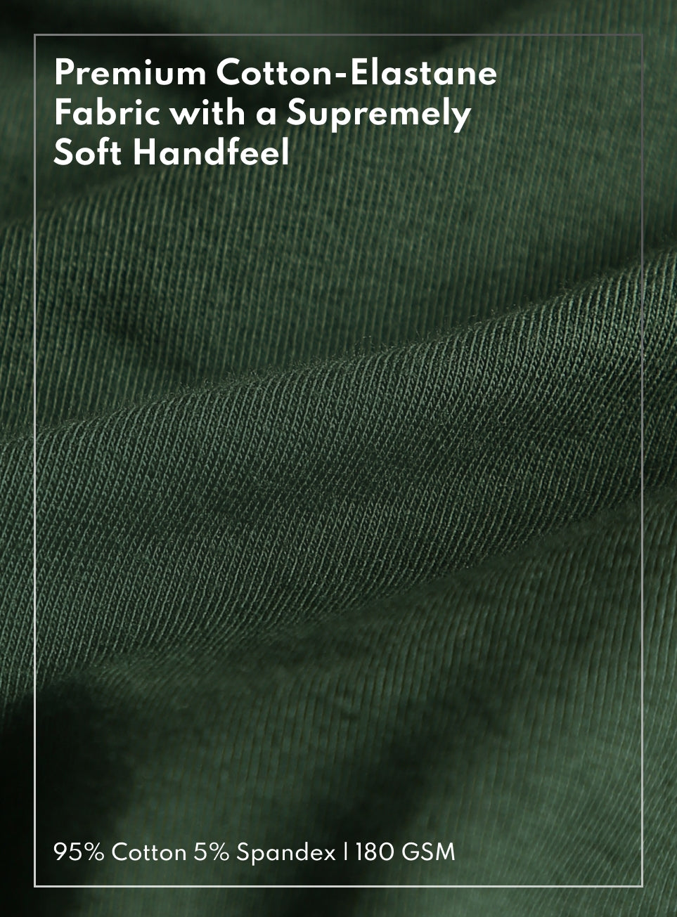 Men's Green Soft Form Classic T-shirt