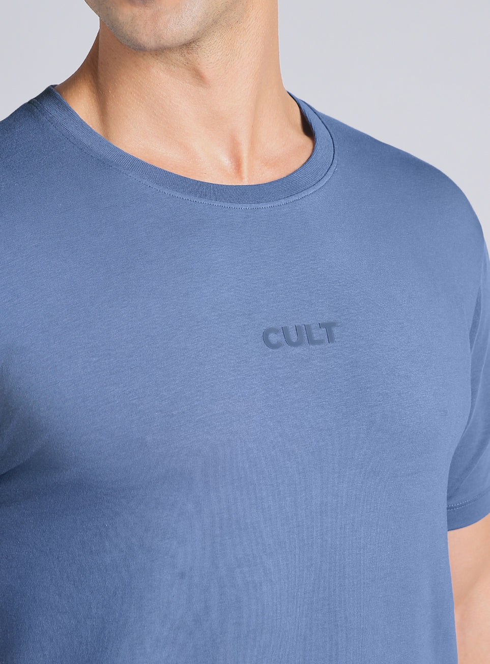 Men's Blue Soft Form Classic T-shirt