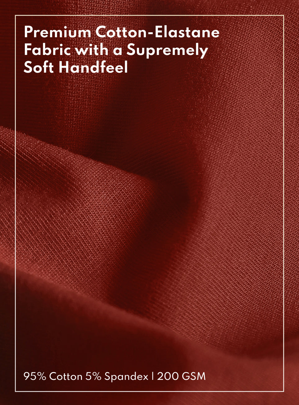 Men's Rust Soft Form Oversized T-shirt