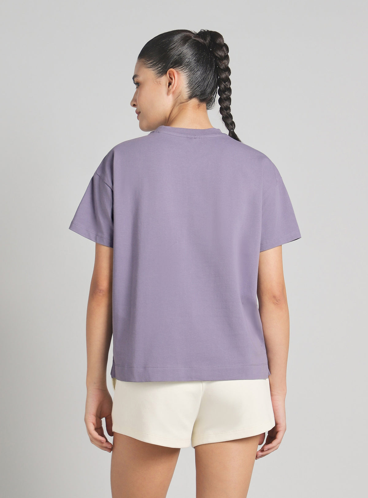 Women's Dark Grey Soft Form Easy Fit Everyday T-shirt