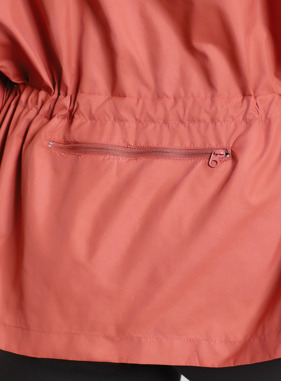 Women's Maroon Runner's Essential Packable Lightweight Jacket