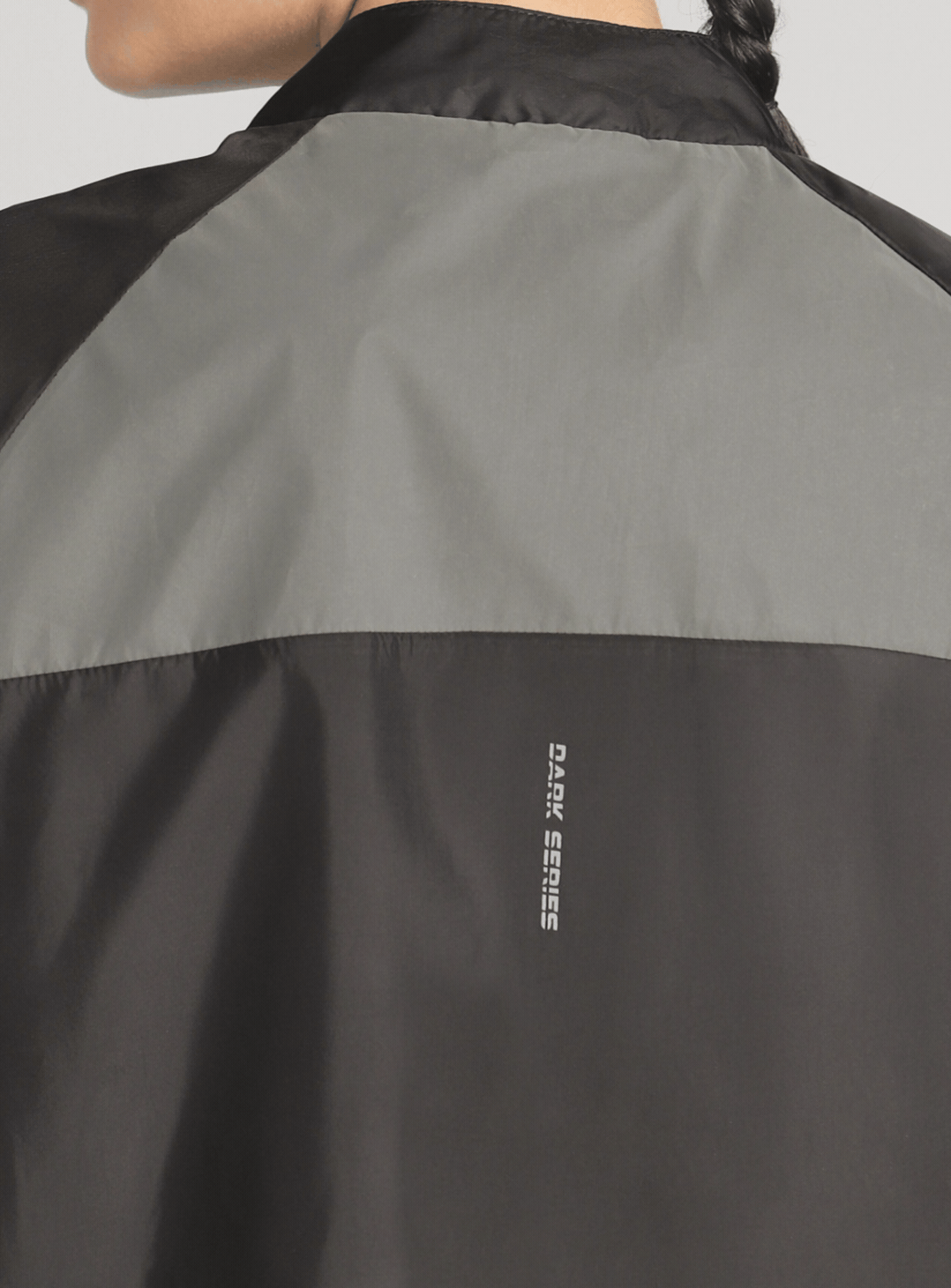 Women's Black Night Run Running Jacket
