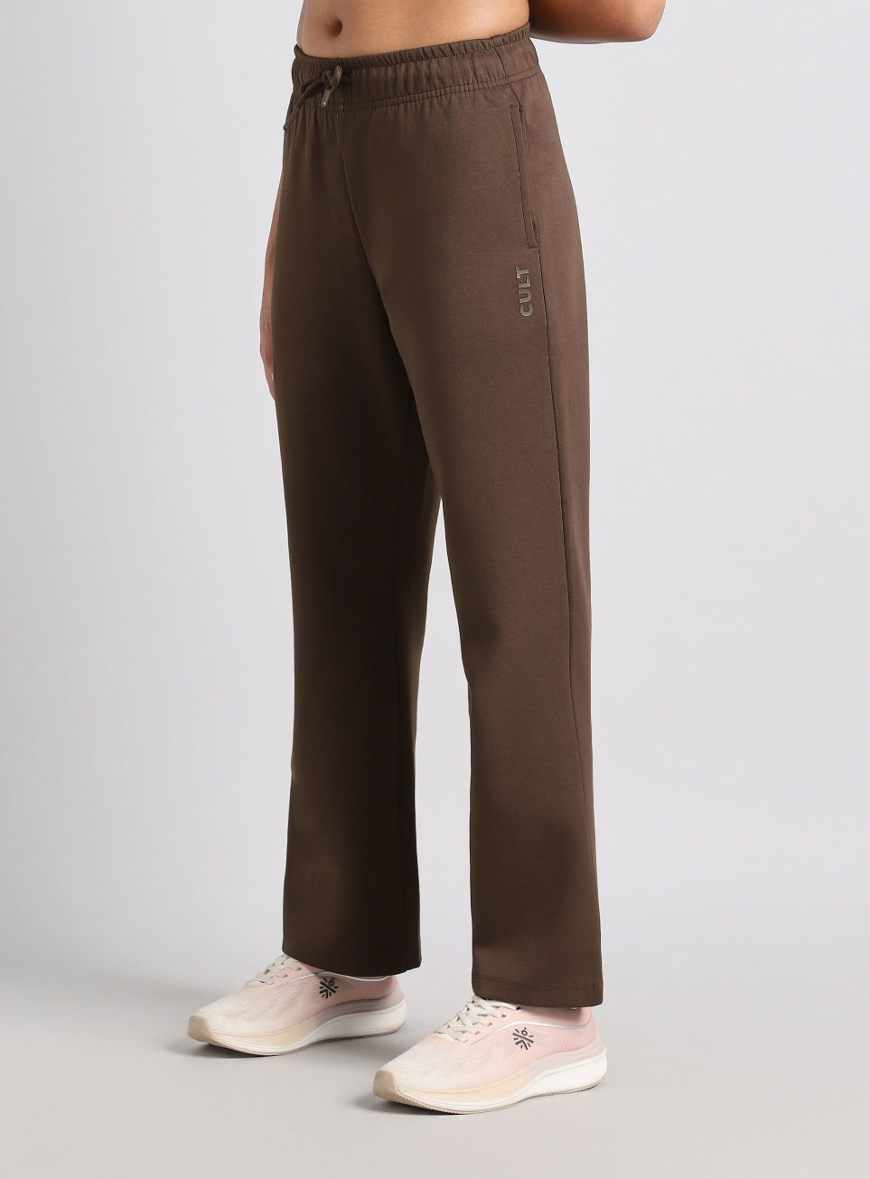 Women's Brown Ultra Luxe Classic Trackpants