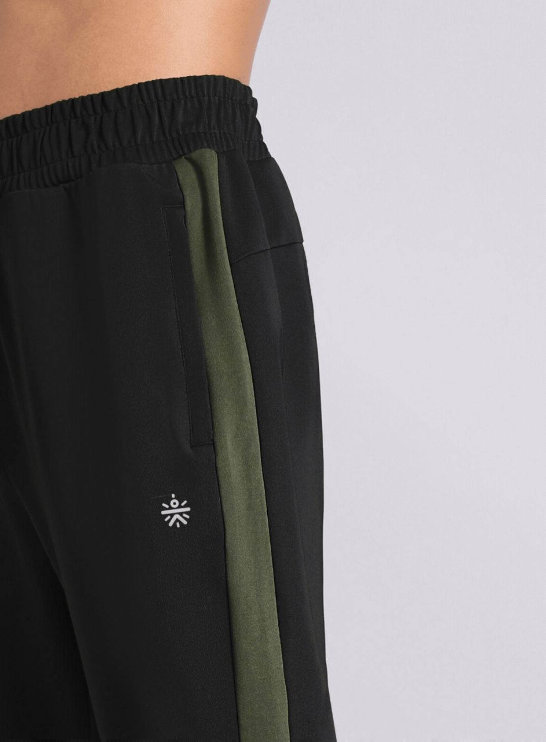 Men's Black Stay in Motion Running Joggers