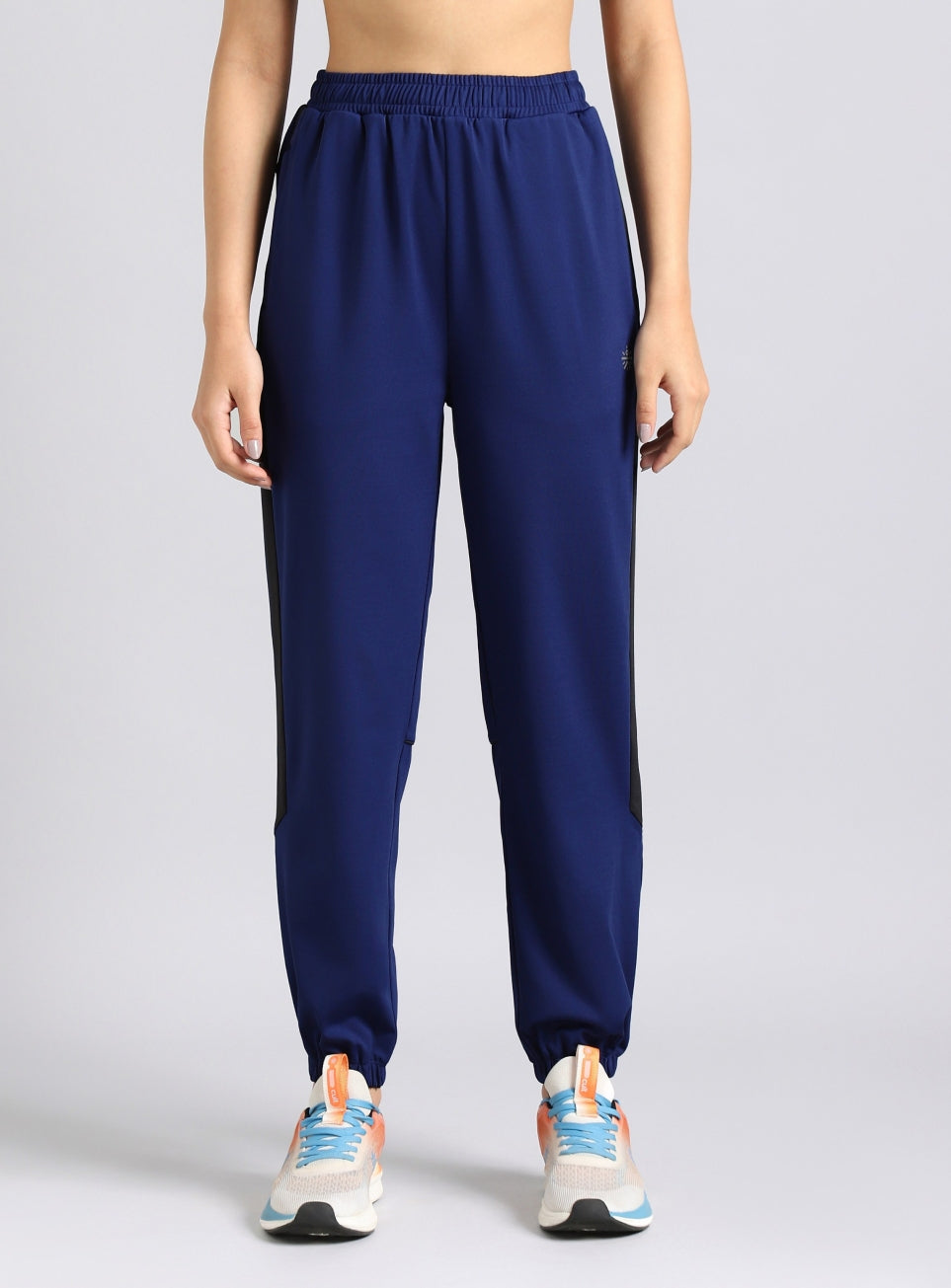 Women's Navy Stay in Stride Running Joggers