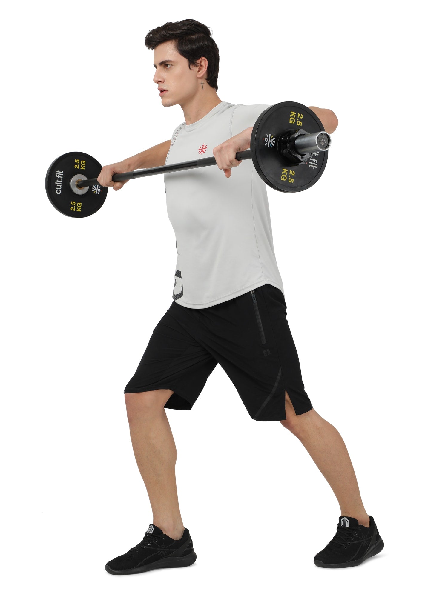 cult.fit Bumper Plate - 2.5 KG x 4 Pcs