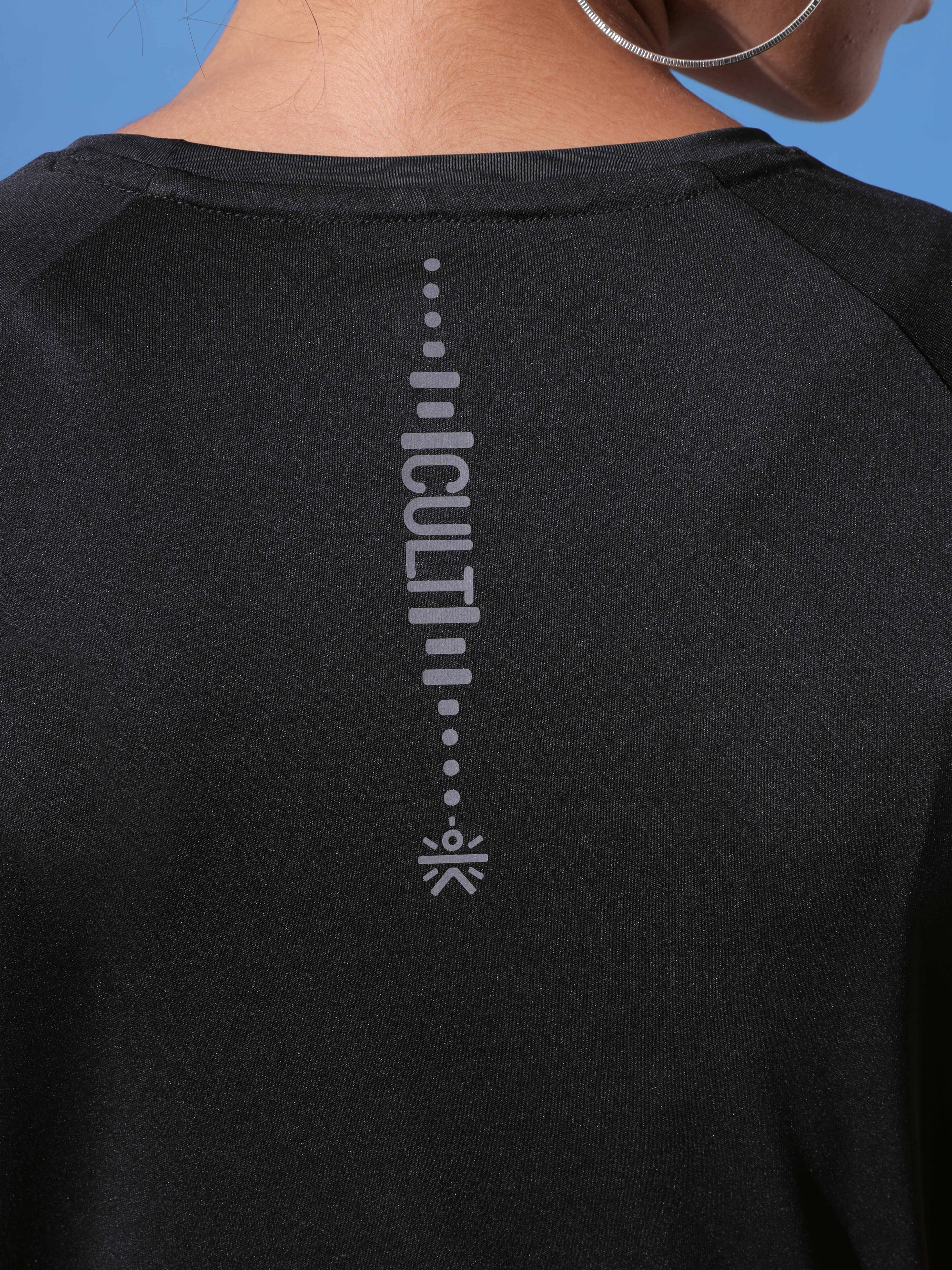 Play Pause Graphic Print T-shirt