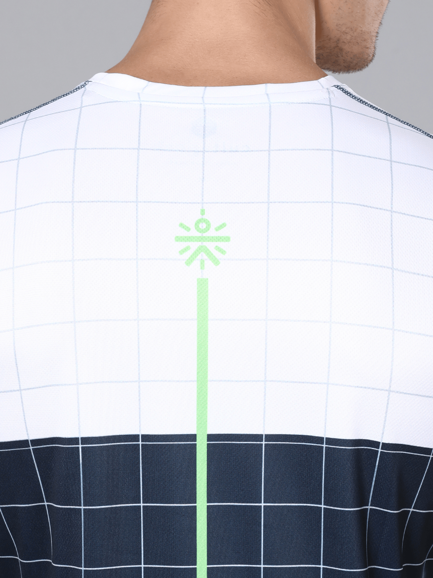 Men's Checkmate Blue & White Street Tee