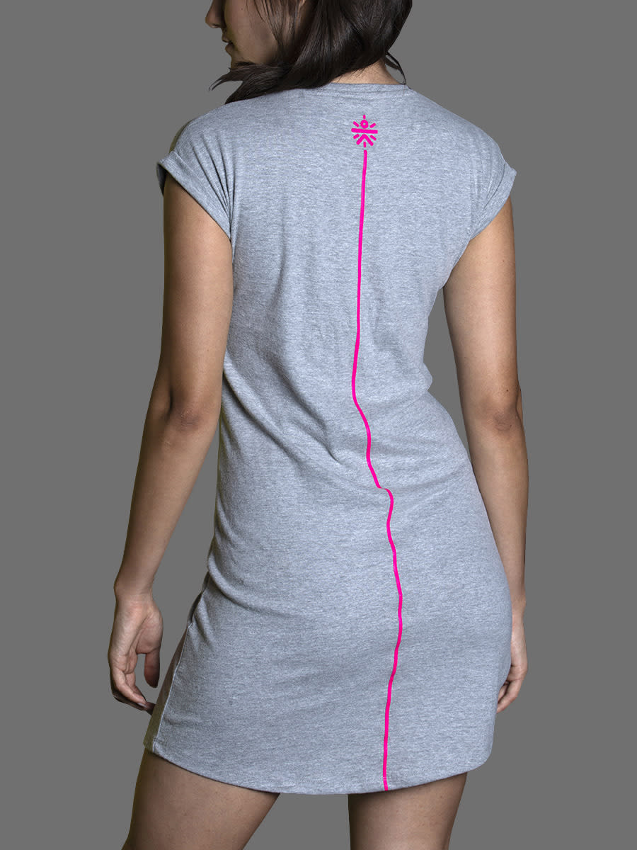 Women Go-beyond Athletic Grey Dress
