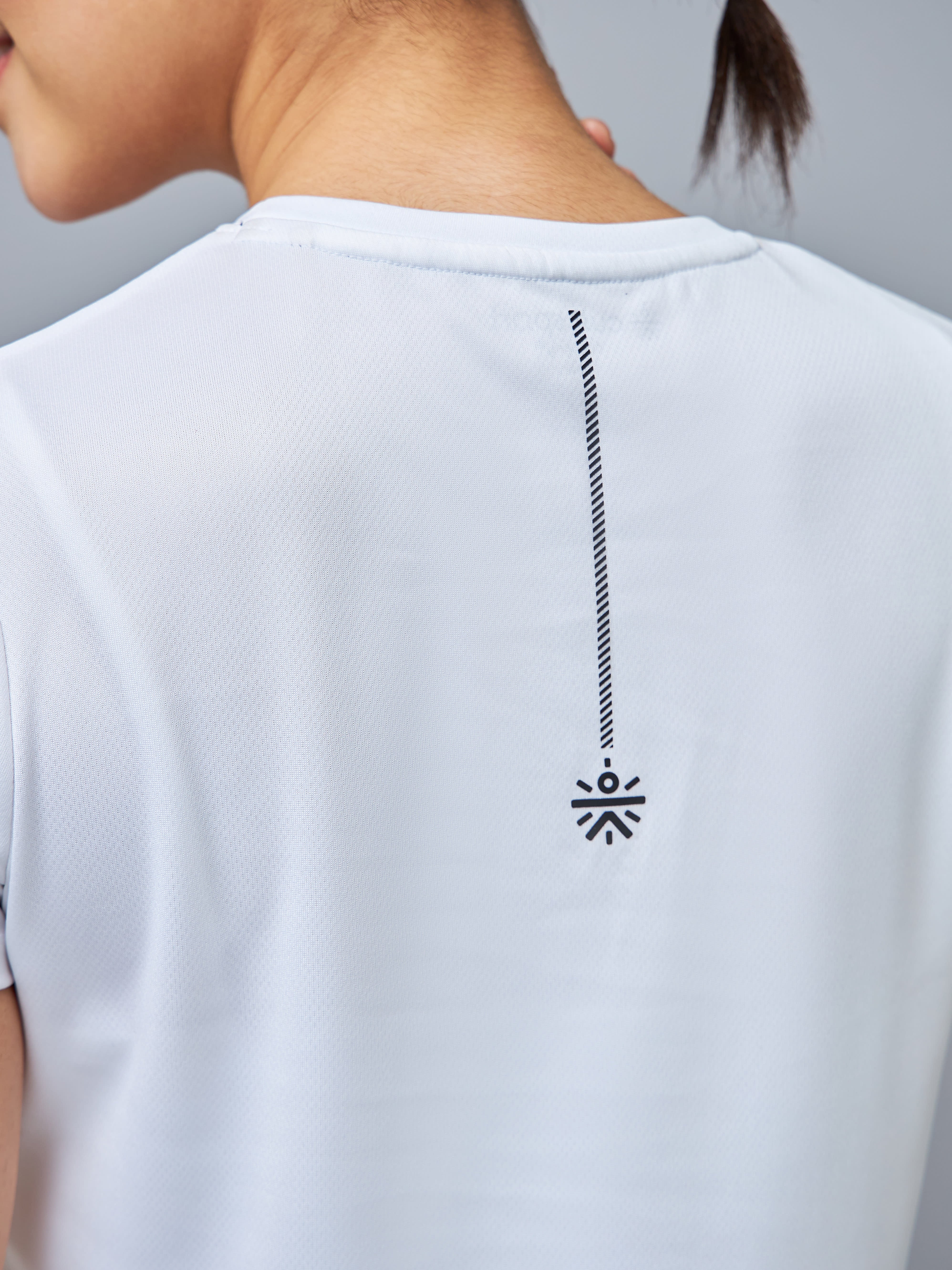 Graphic Print Workout T-shirt