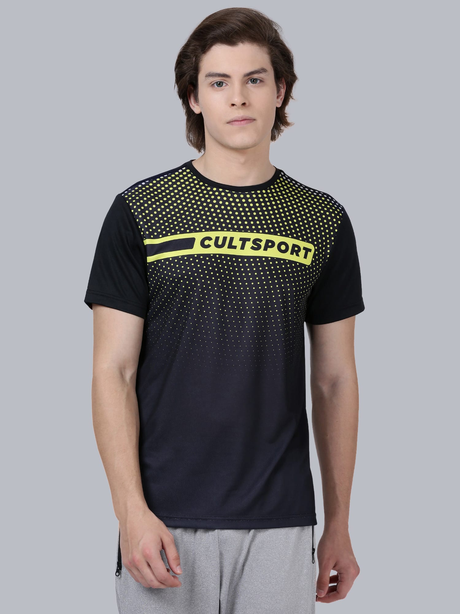 Dugout Spot Black Relaxed Tee