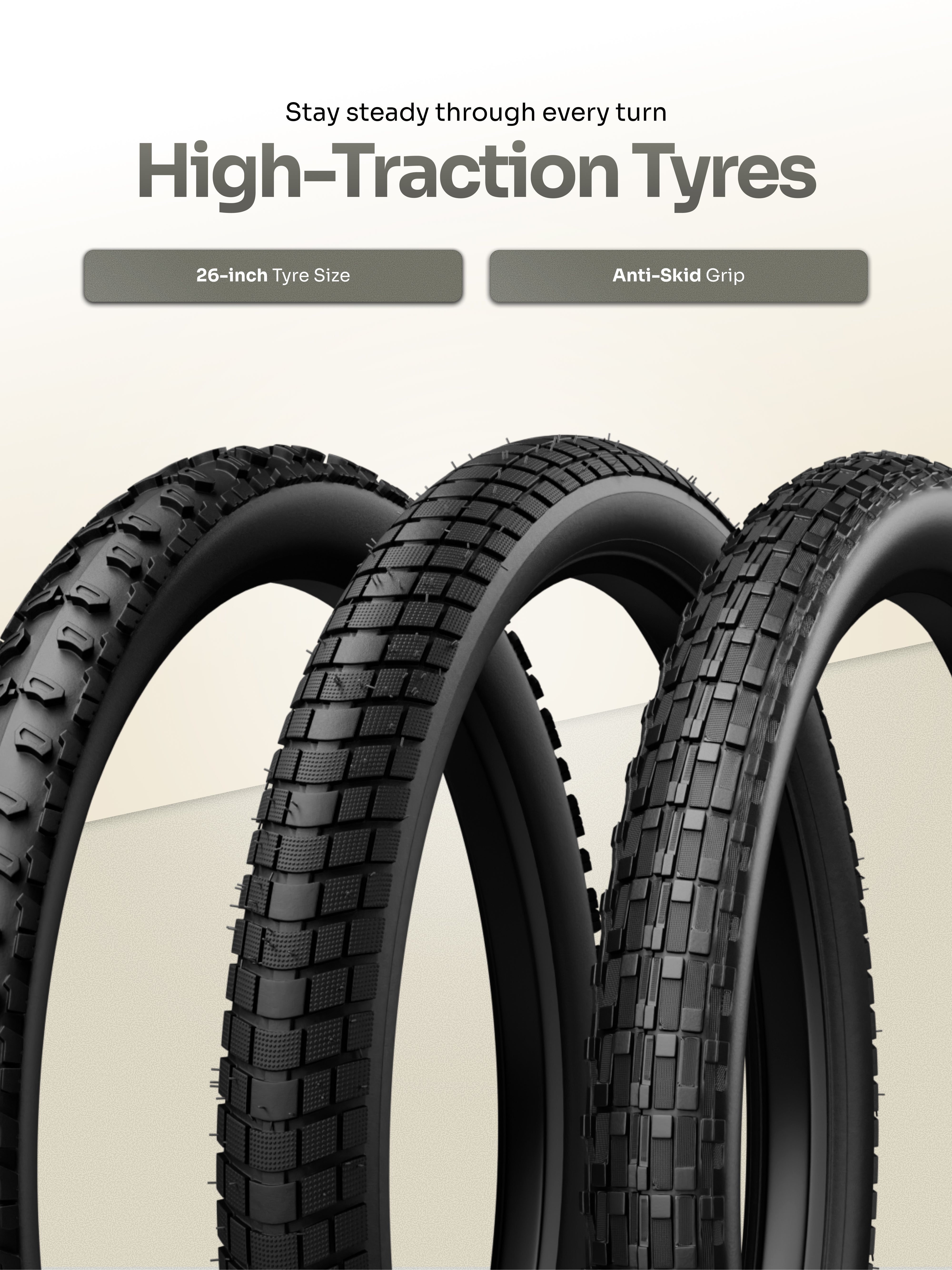 Galaxy Max Mountain Bike Steel 7 Speed Cycle 26 inch Tyre, Green With Front Suspension, Single Wall Rim and Dual Disc Brakes Ideal For 5 ft to 5.7 ft, Free Trainer Sessions and Cycling Event