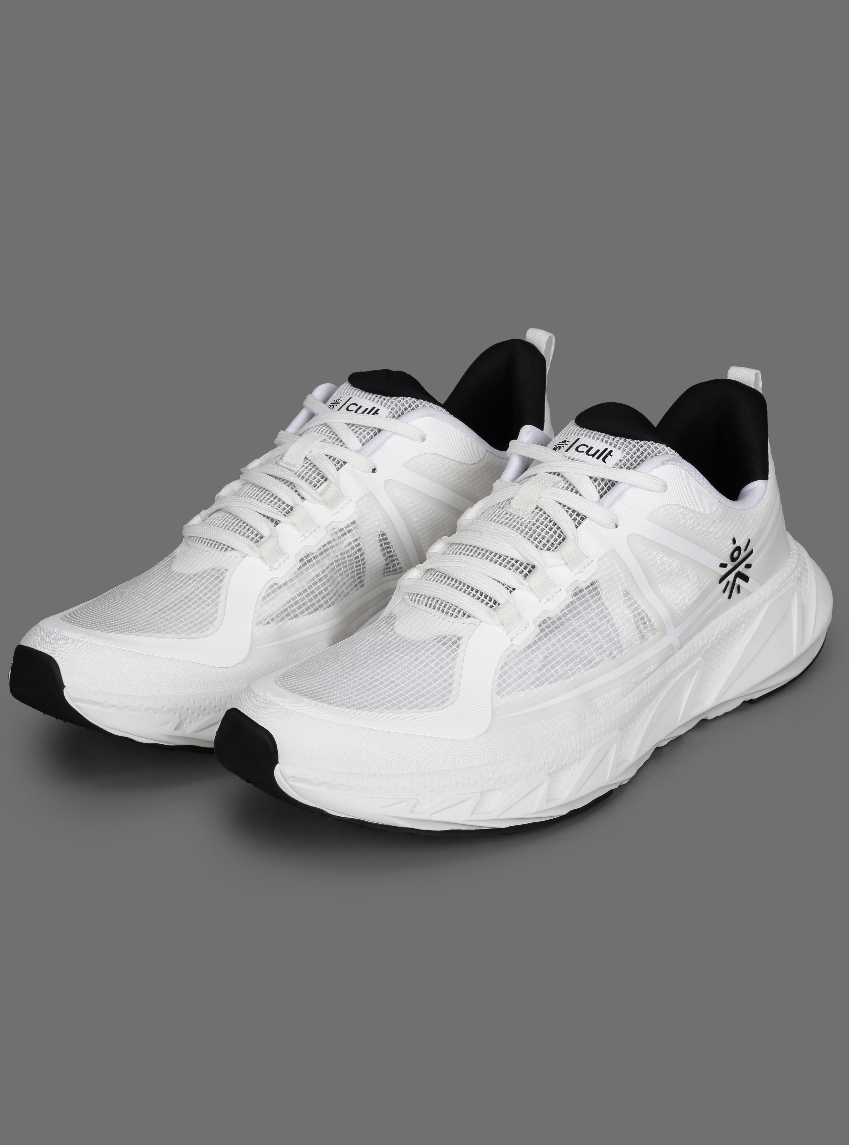 cult Men's Traverse Running Shoes - Off White
