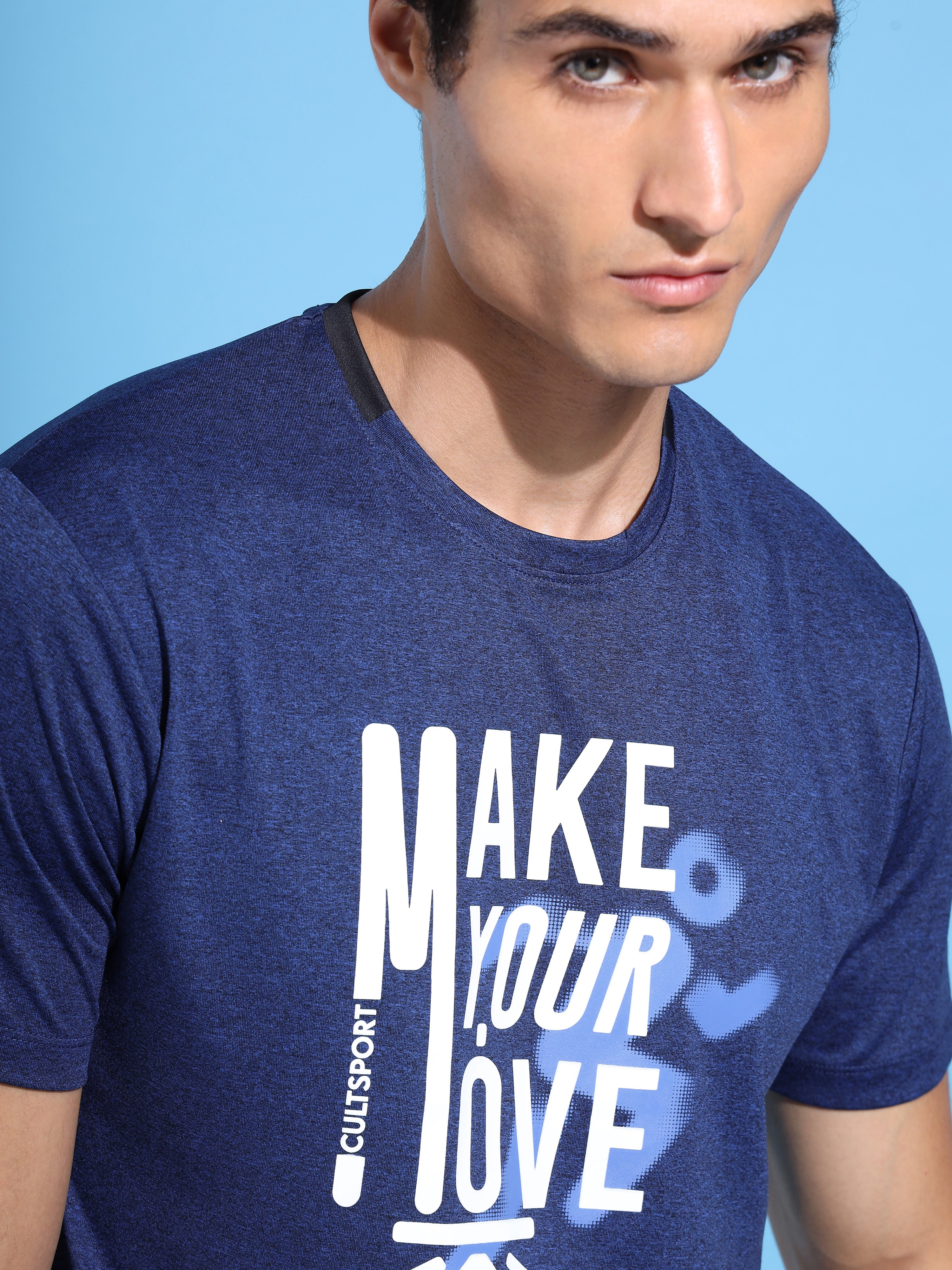 Make Your Move Graphic Print T-shirt