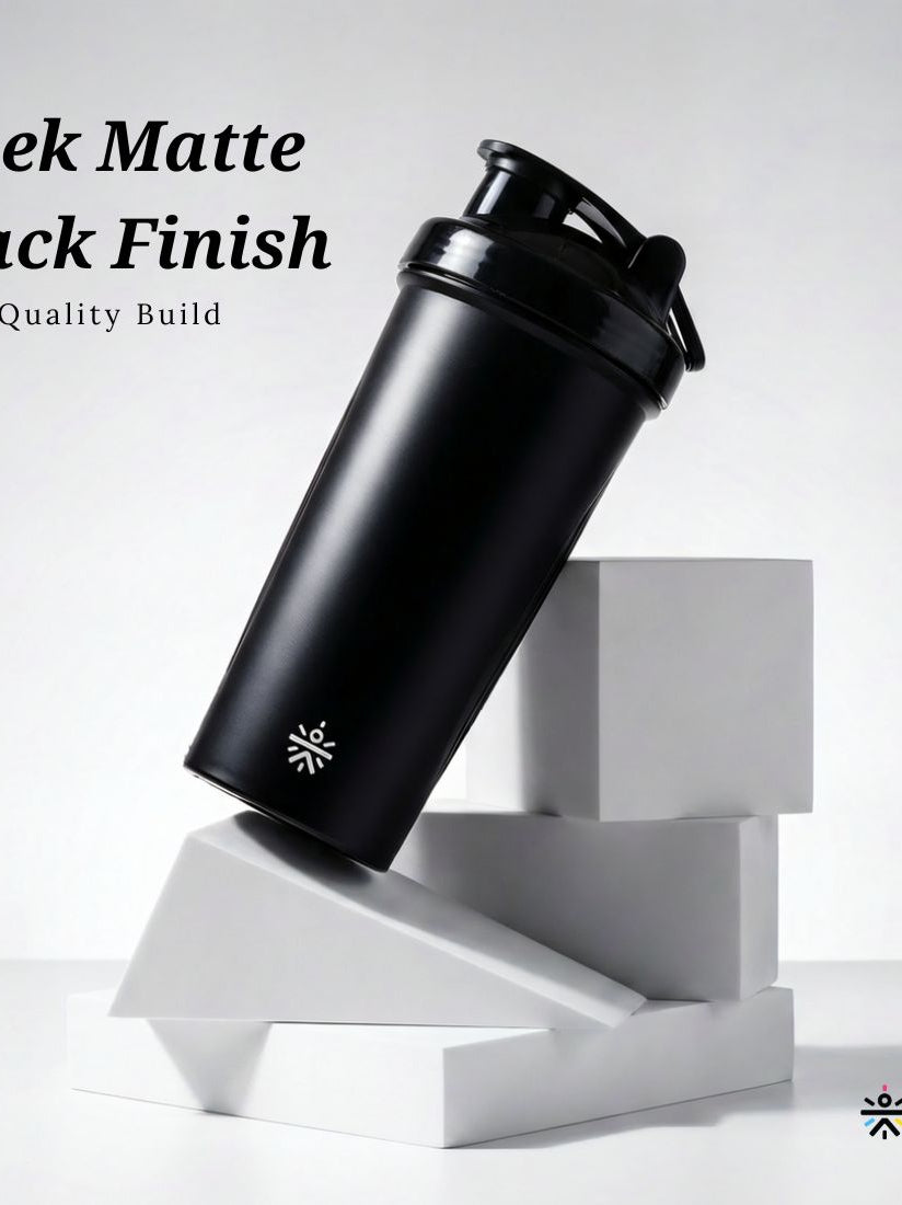 Cult 700ml Shaker Bottle with Blender Ball Leakproof Protein & Fitness Shaker