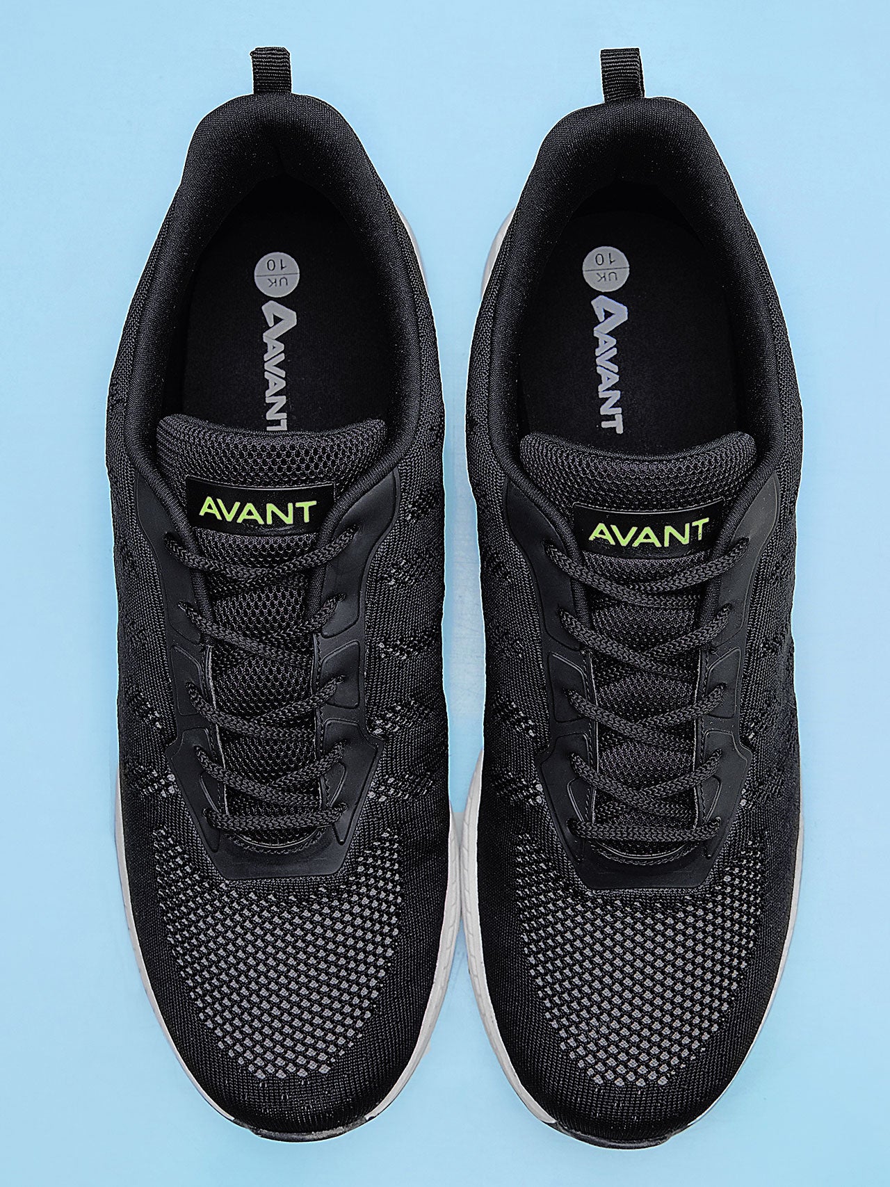 Avant Men's Hurricane Casual Shoes- Black/White