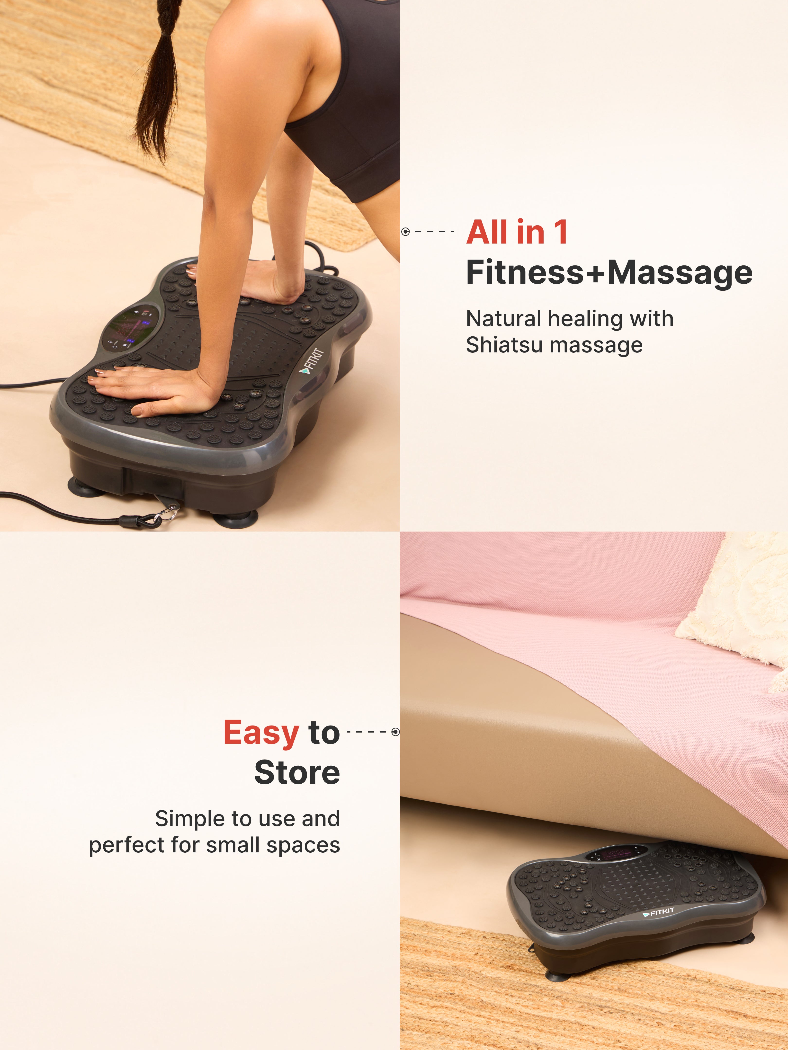 FitkitRecover Vibration Plate Massager