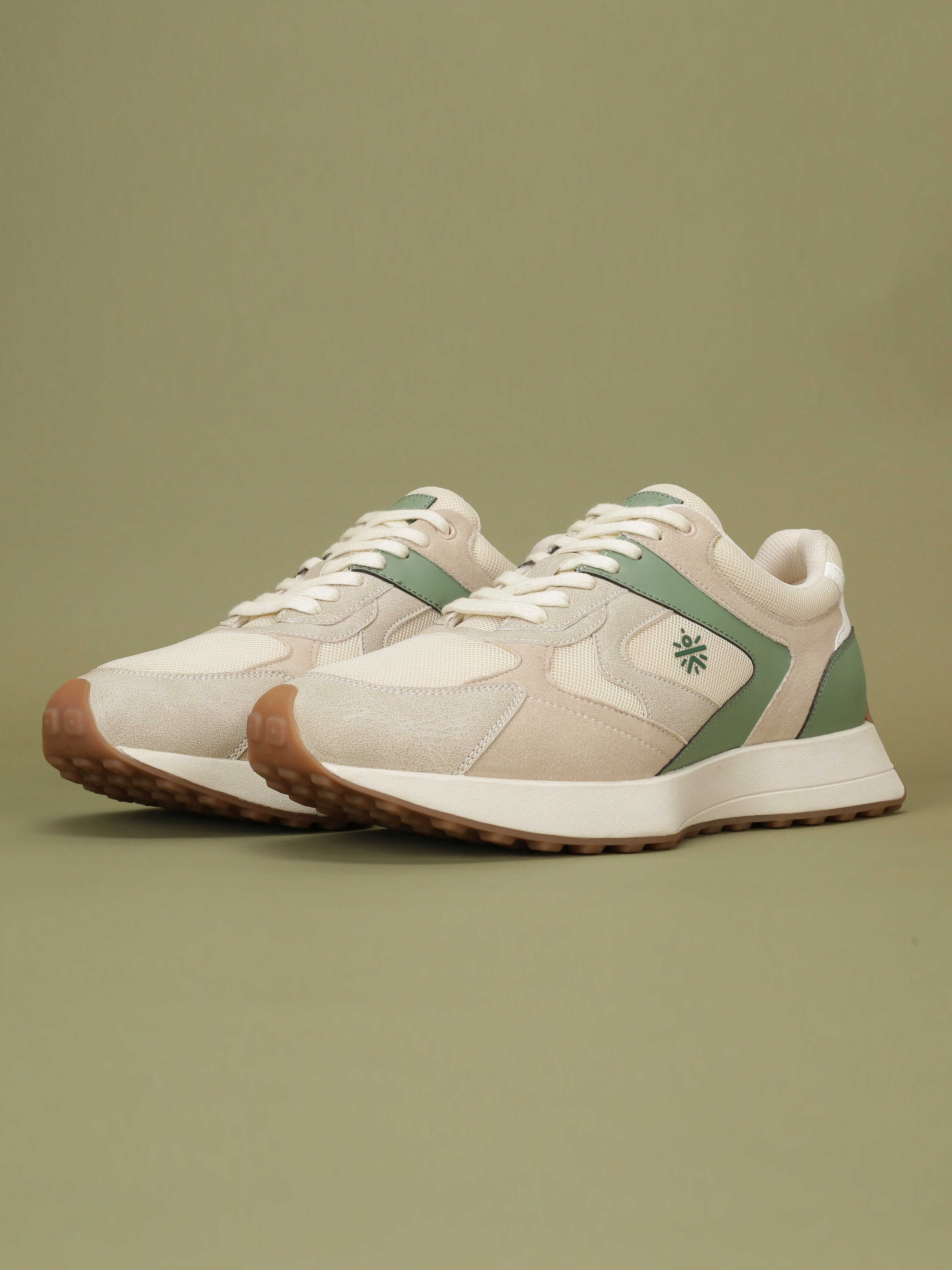 cult Men's EasyBreezy Sneakers - Beige/Olive
