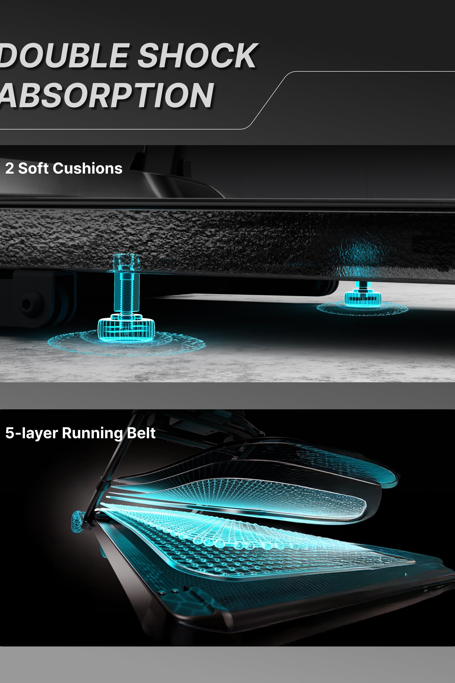 Fitkit by Cult FT100 Smart Incline Motorised Treadmill | 3HP BLDC Motor | 110kg Capacity | 15-Level Auto Incline | 12 km/hr Speed | Foldable & Easy-Move Wheels | 12 Preset Workout | Ideal for Home Use