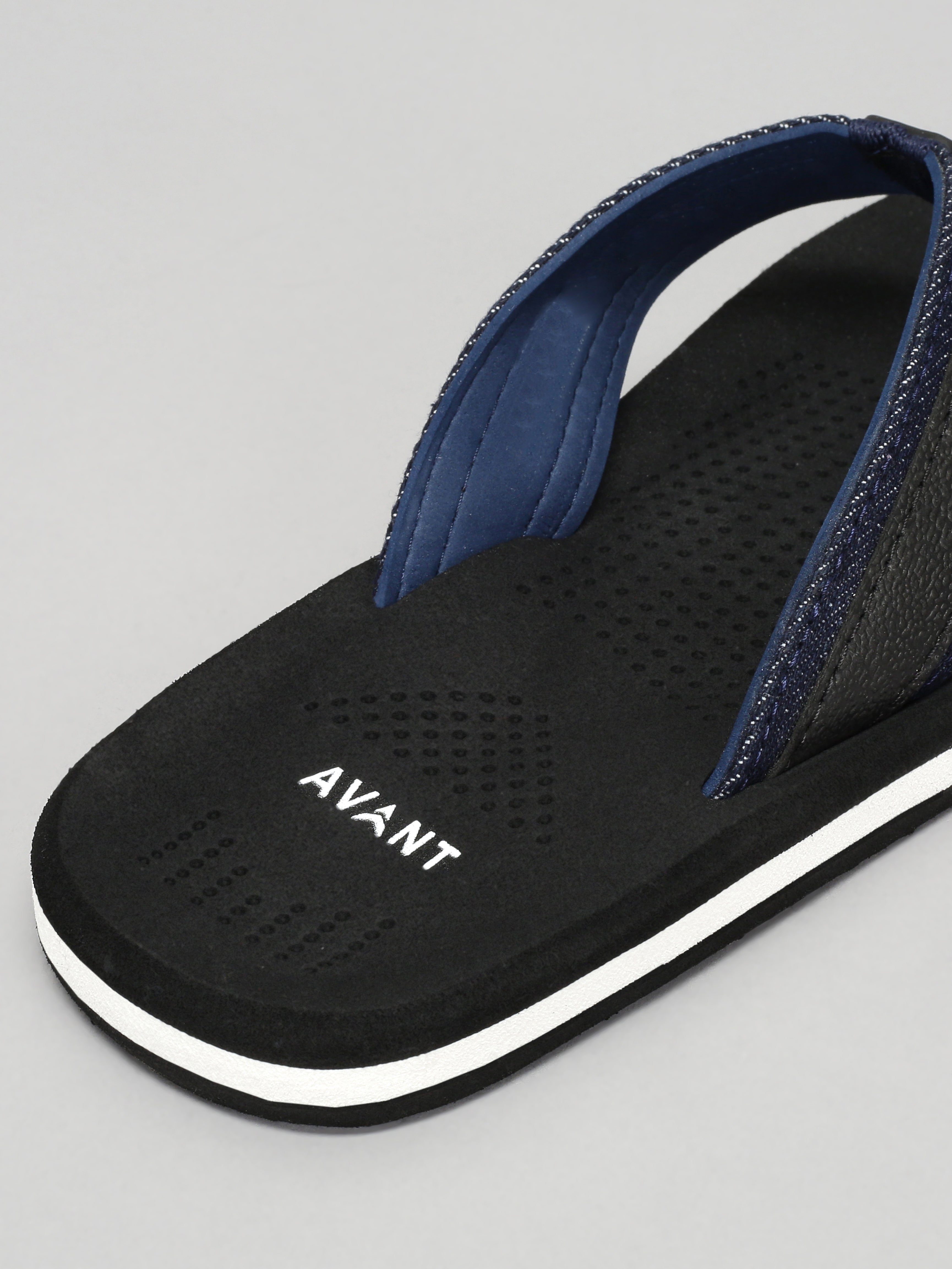 Avant Men's Brook Flip Flops - Black/Olive