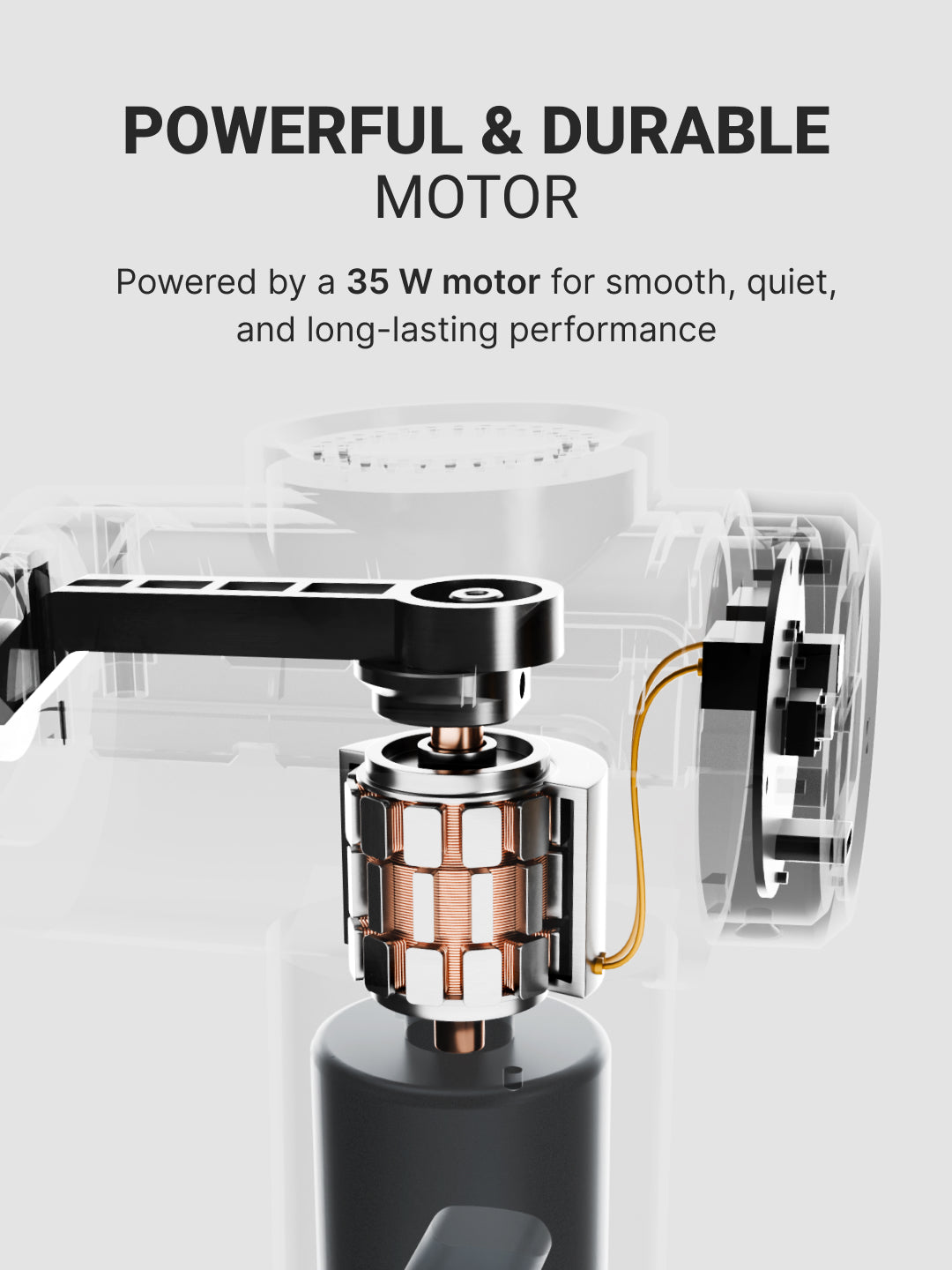 Cult Impact Edge Deep tissue massage gun, Dual Hot and Cold therapy head, 3000mAh battery, 6-speed intensity, Silicone round head, Full body gun massager machine