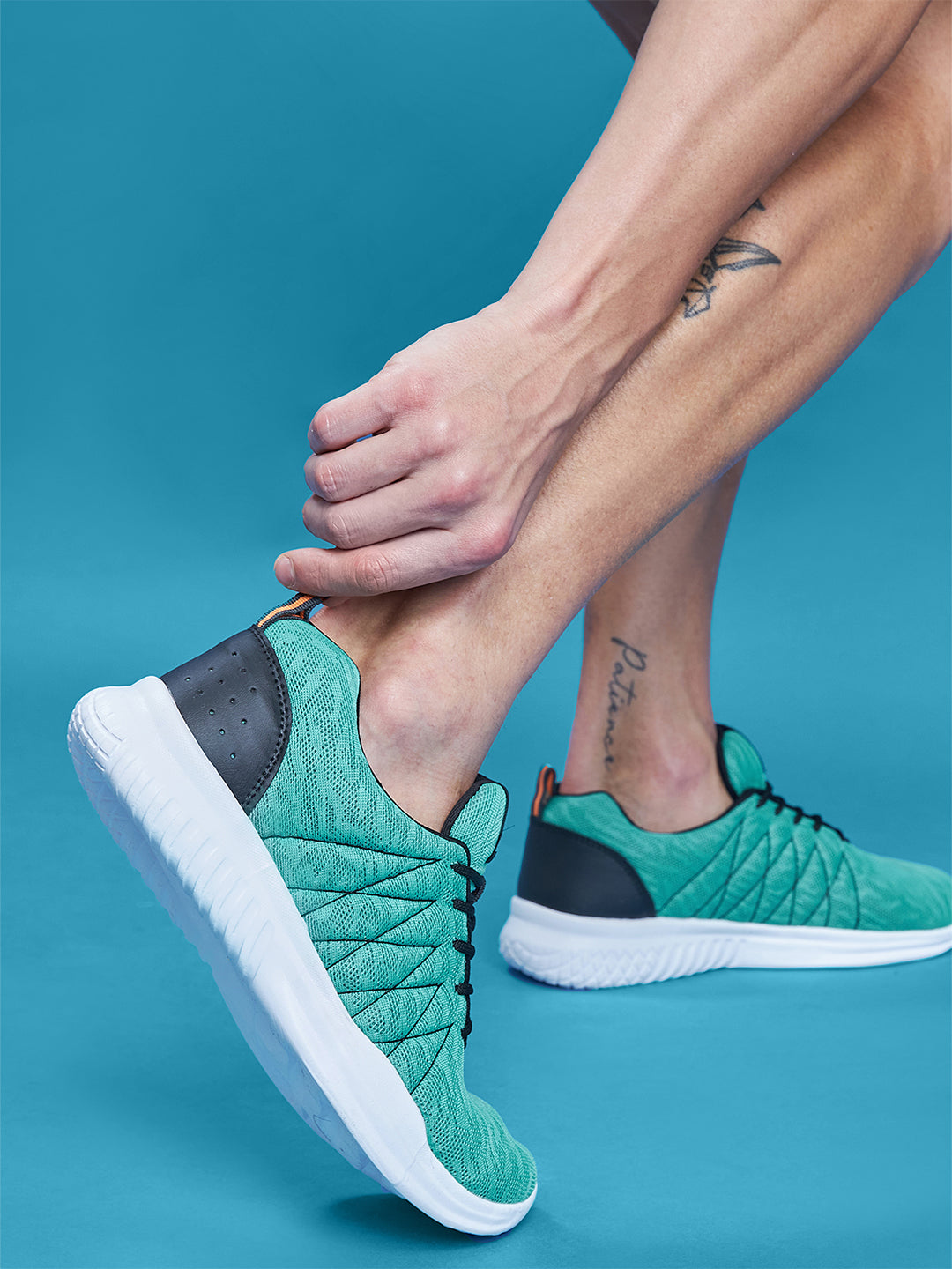 Avant Men's Ultralight Running shoes-Turquoise