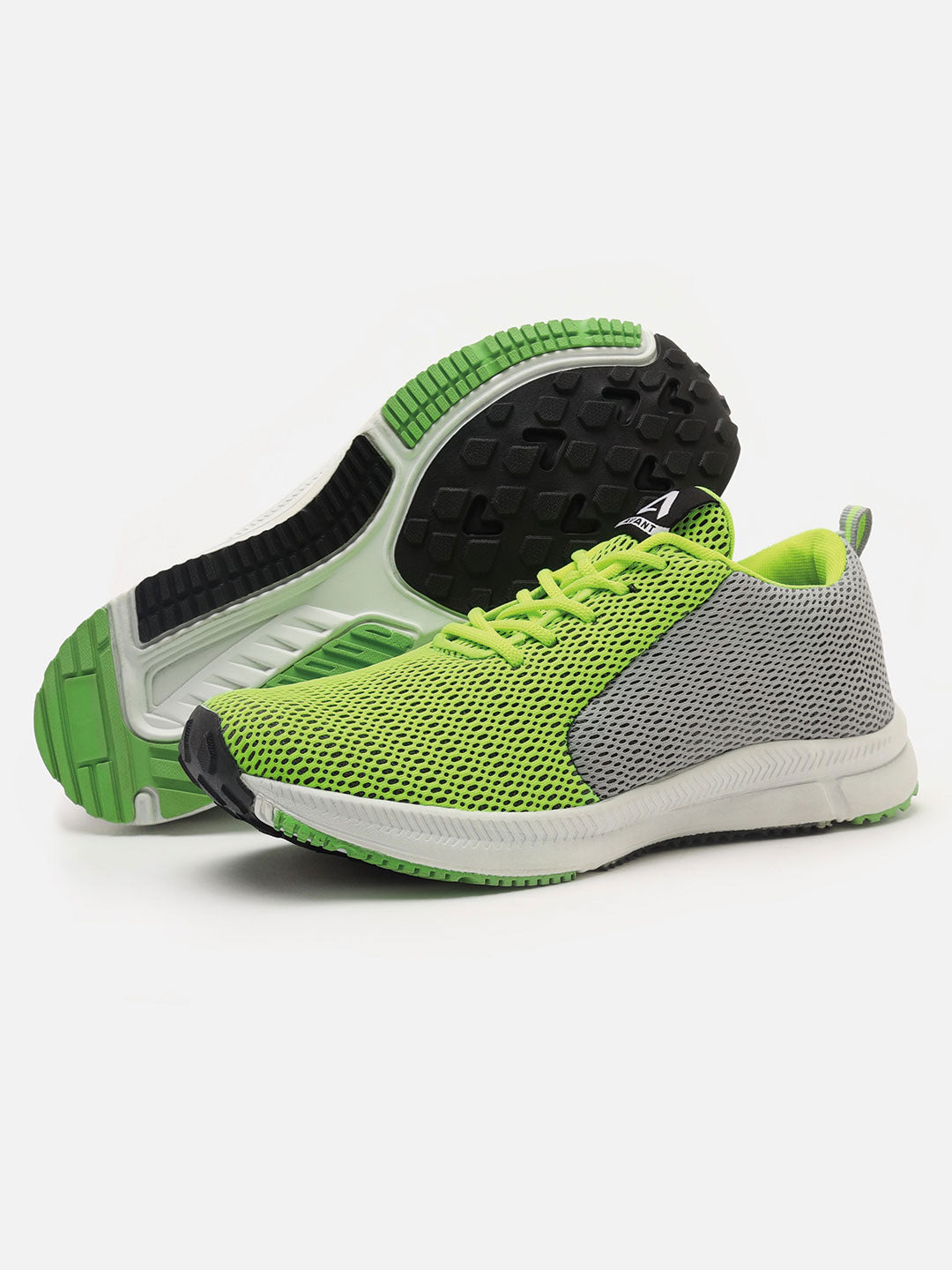 Avant Men's Lightweight Running & Walking Shoes - Parrot Green/Grey