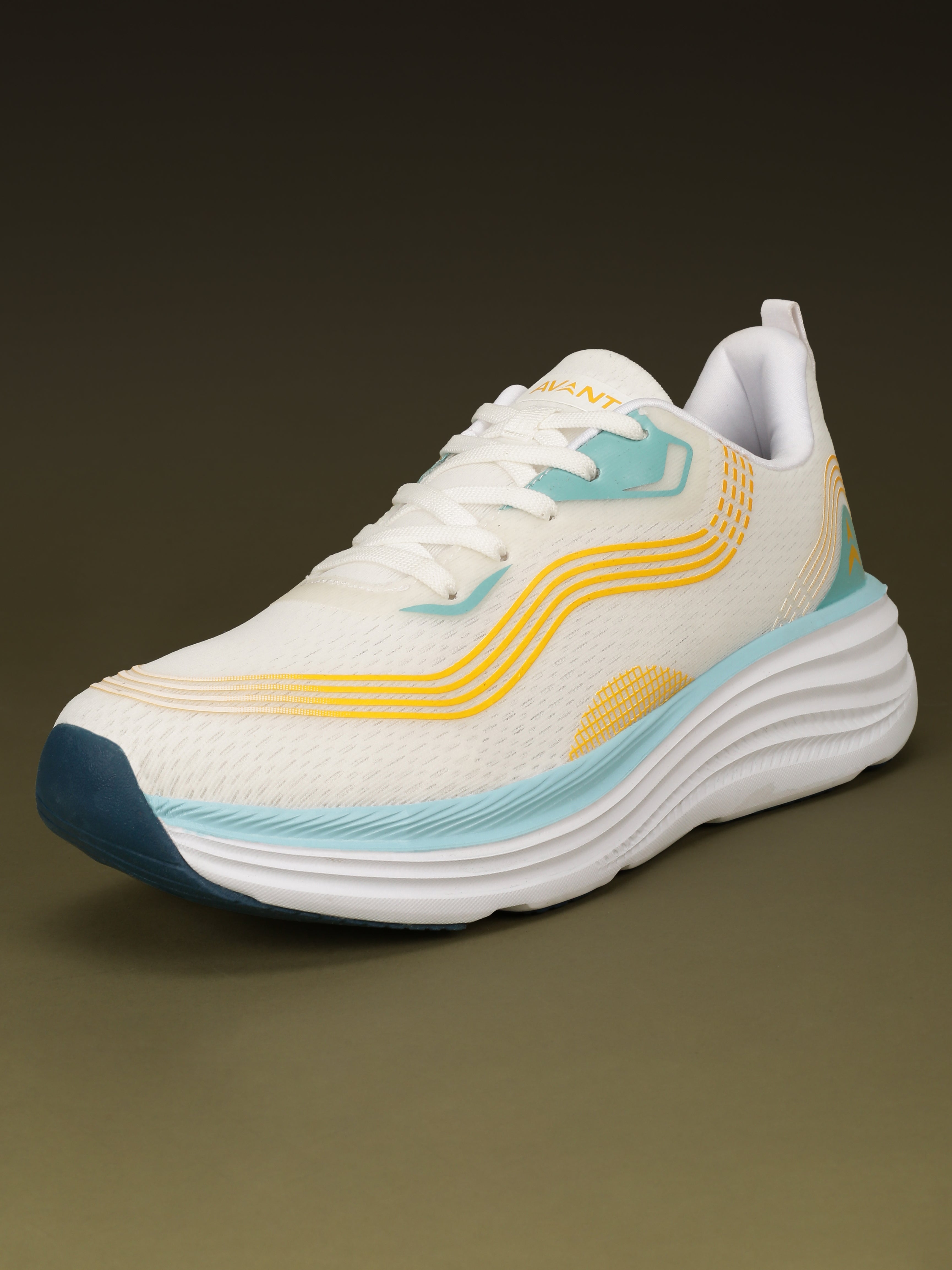 Avant Men's VaporWeave Running Shoes - Orange/L.Blue