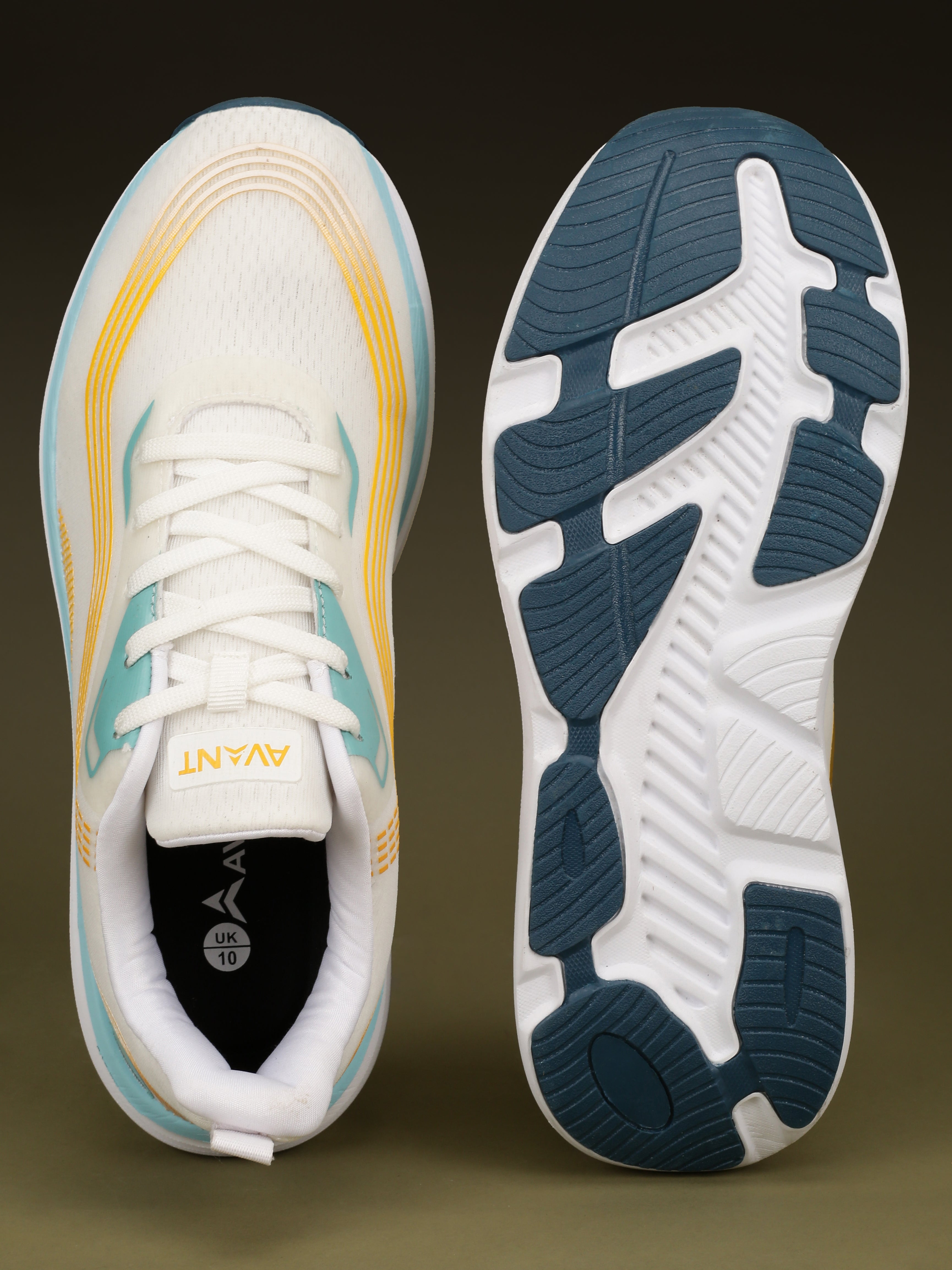 Avant Men's VaporWeave Running Shoes - Orange/L.Blue