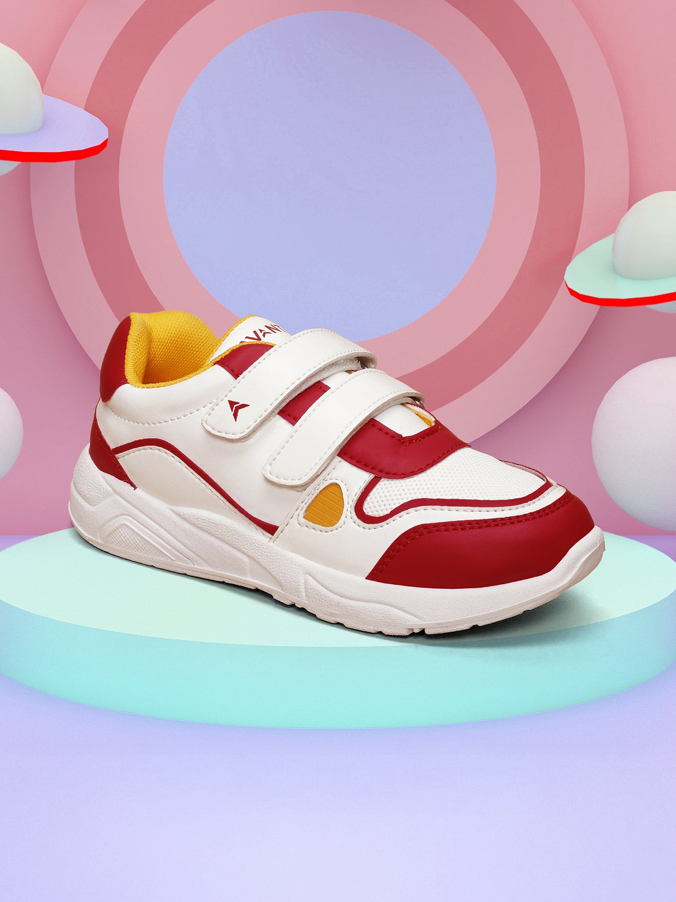 Avant Kids TurboTots Sneaker - White/Red