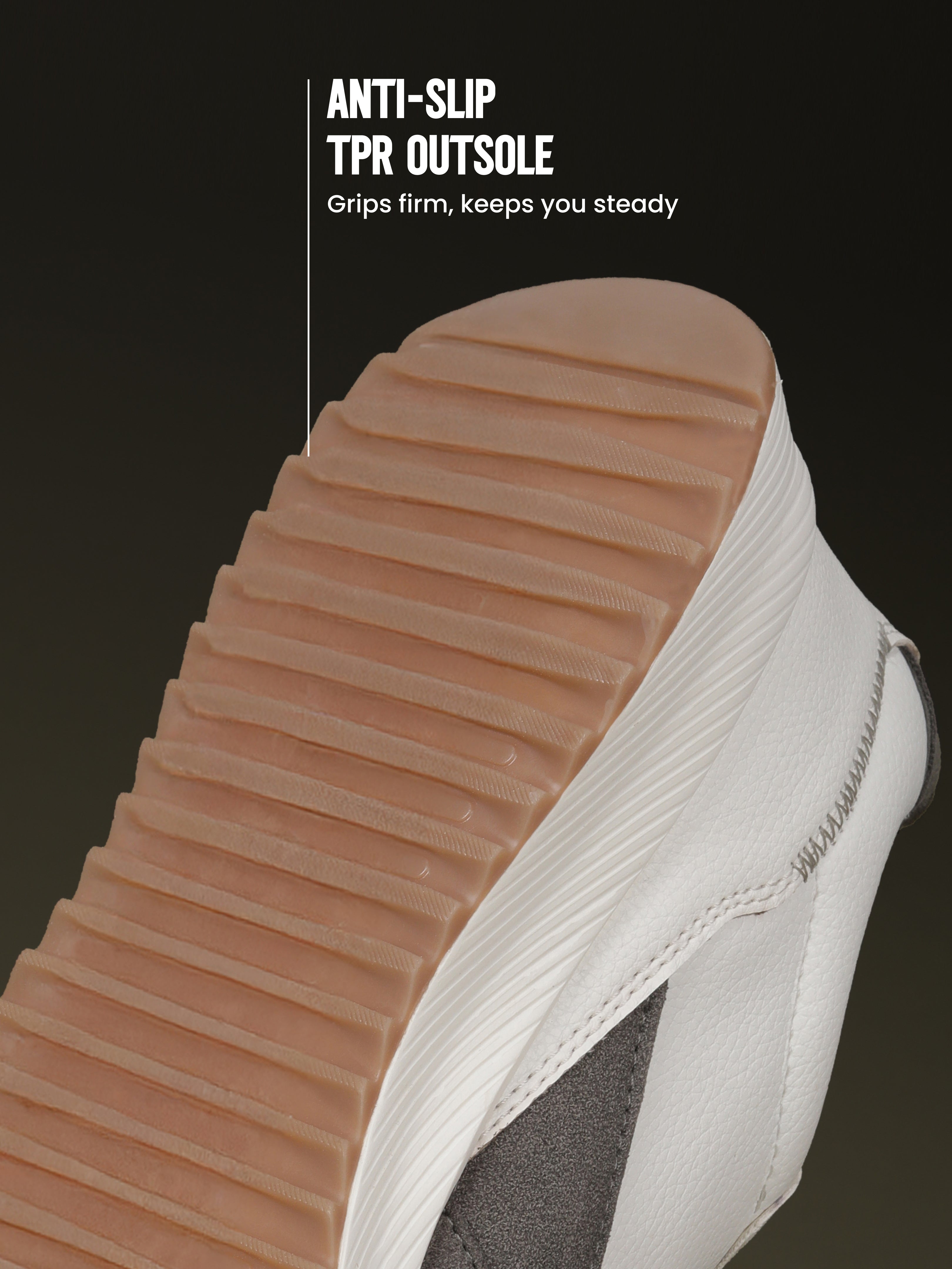 Avant Men's MotionCore Running Shoes - White/Grey