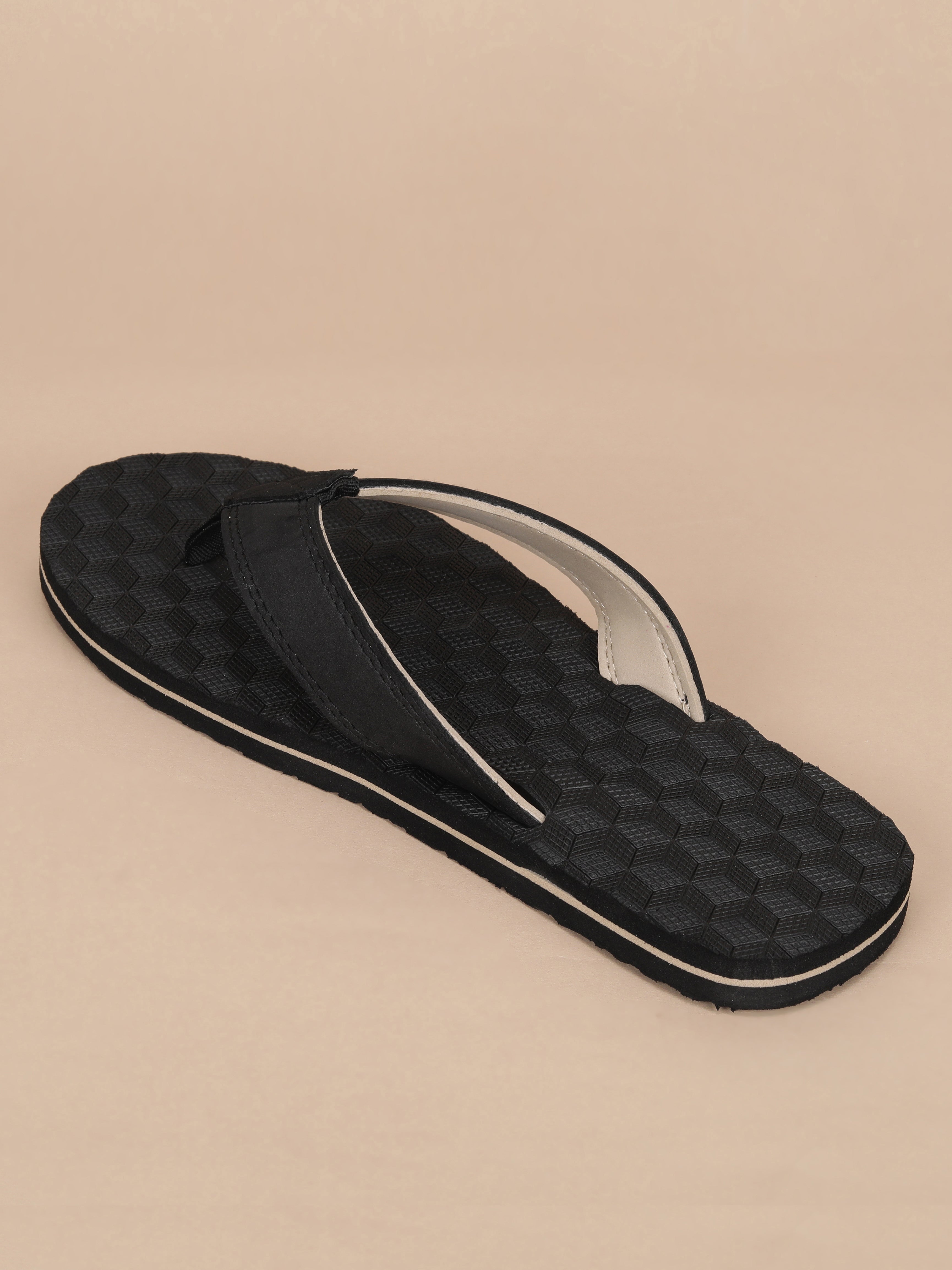 Avant Men's Cube Flip Flops - Black