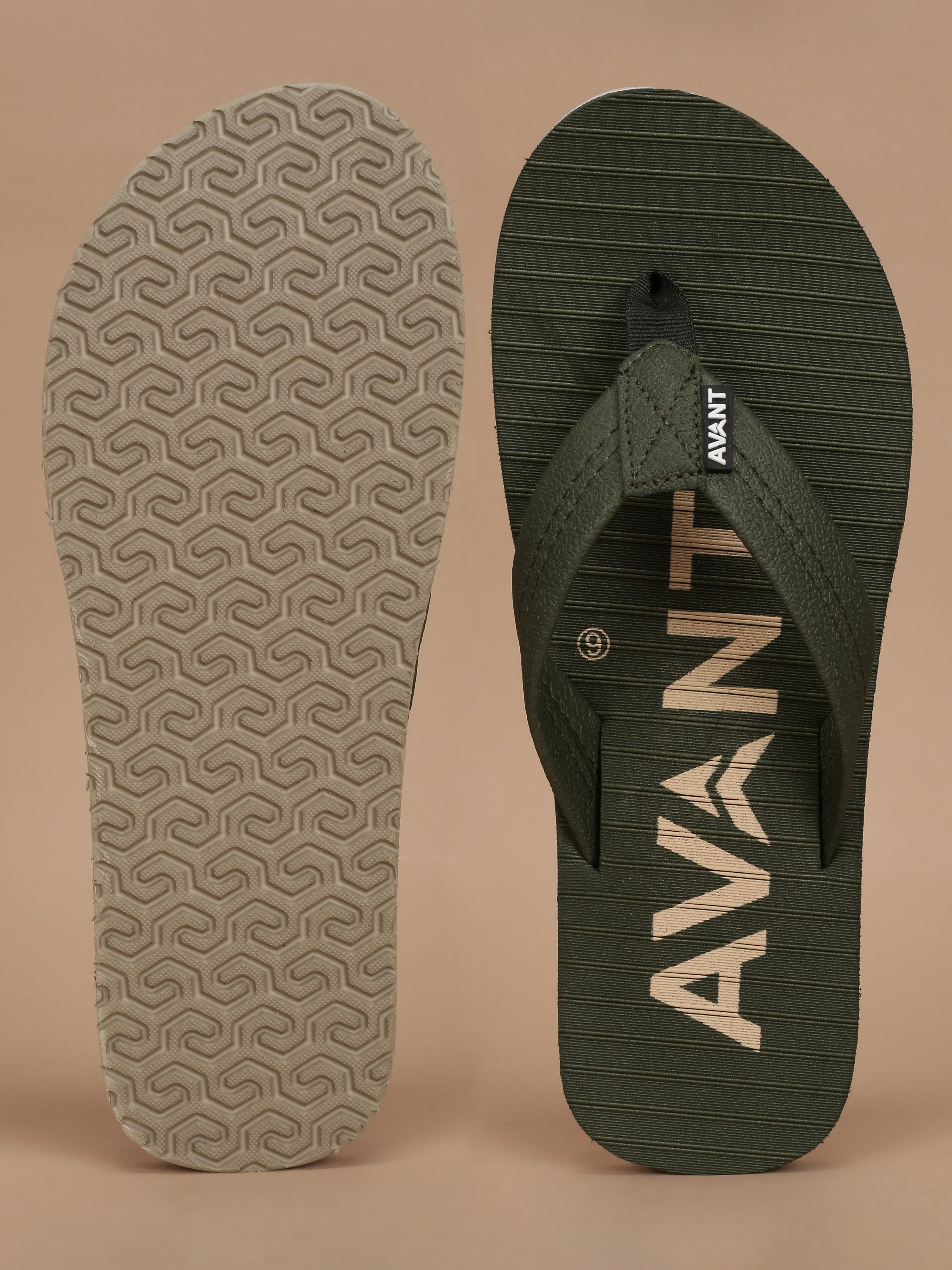 Avant Men's Haven Flip Flops - Olive